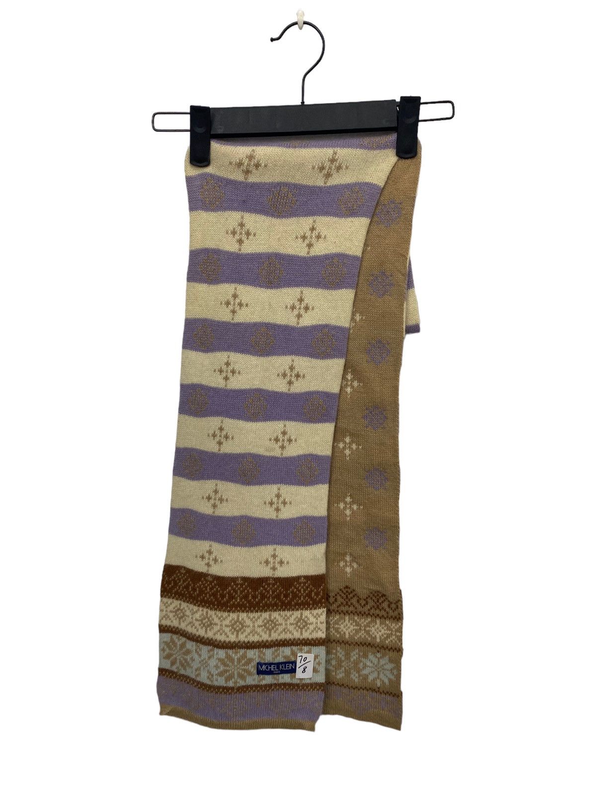 Michel Klein × Vintage 💥VINTAGE MICHEL KLEIN Paris Muffler Scarf Size ONE SIZE - 1 Thumbnail