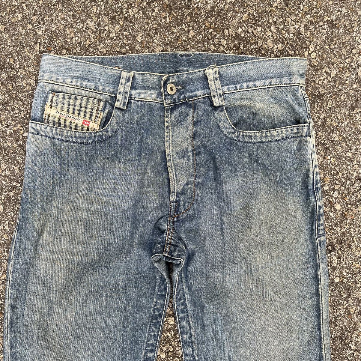 Diesel Diesel D Denim Snake Design Straight Fit Jeans Size US 29 - 5 Thumbnail