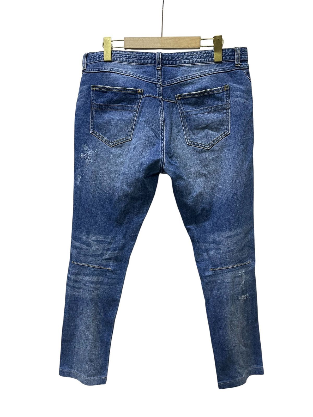 Number (N)ine Number N(ine) Skiny Jeans Distressed Size US 33 - 6 Thumbnail