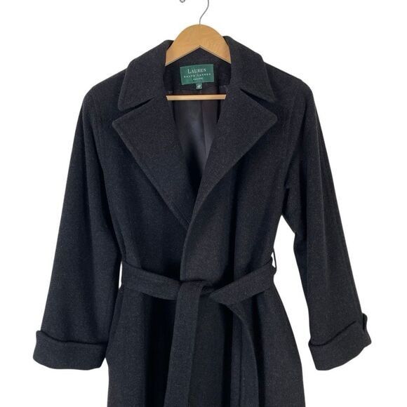 Lauren Ralph Lauren Ralph Lauren LRL Camel Hair Robe Style Wrap Coat Women’s 4 B Size S / US 4 / IT 40 - 5 Thumbnail