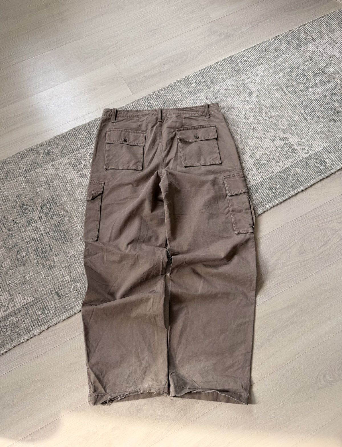 Gap Vintage Baggy Gap Cargo Pants Brown Mens Carhartt Style Size US 36 / EU 52 - 4 Thumbnail
