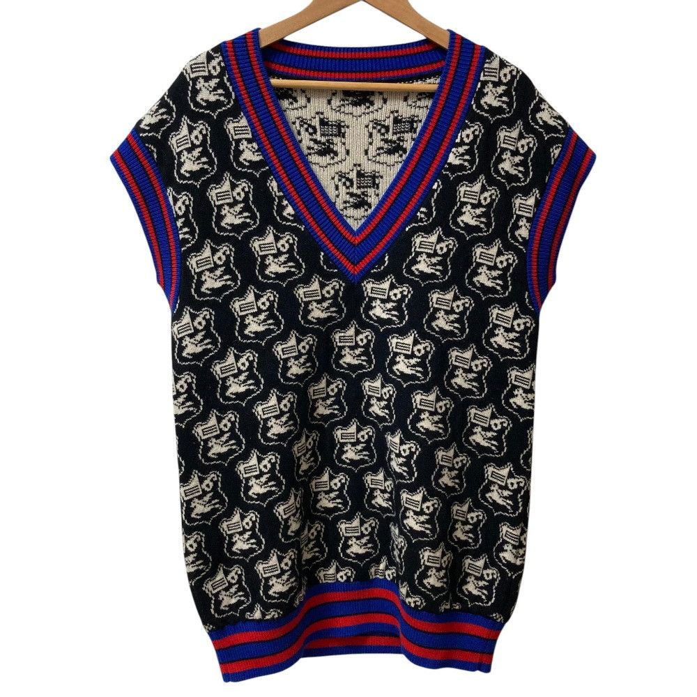 Etro Etro Etro Monogram Wool Knit Vest Textile Tops DUTY FREE for USA Size ONE SIZE - 1 Thumbnail