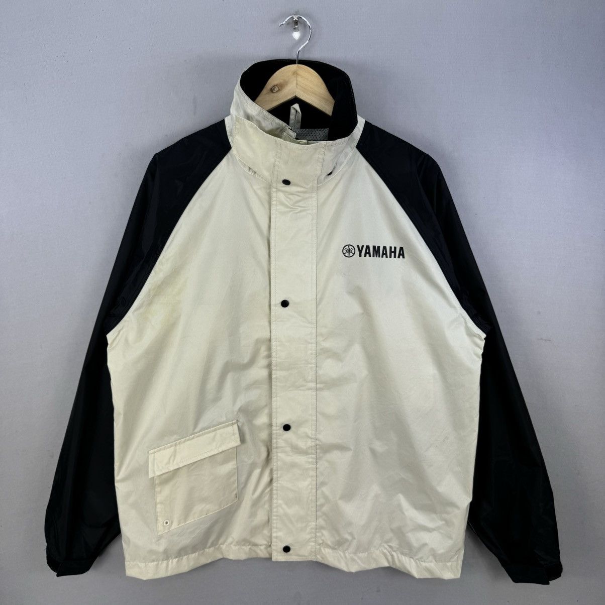 Yamaha Vintage Yamaha Detach Windbreaker Jacket Size US L / EU 52-54 / 3 - 1 Thumbnail