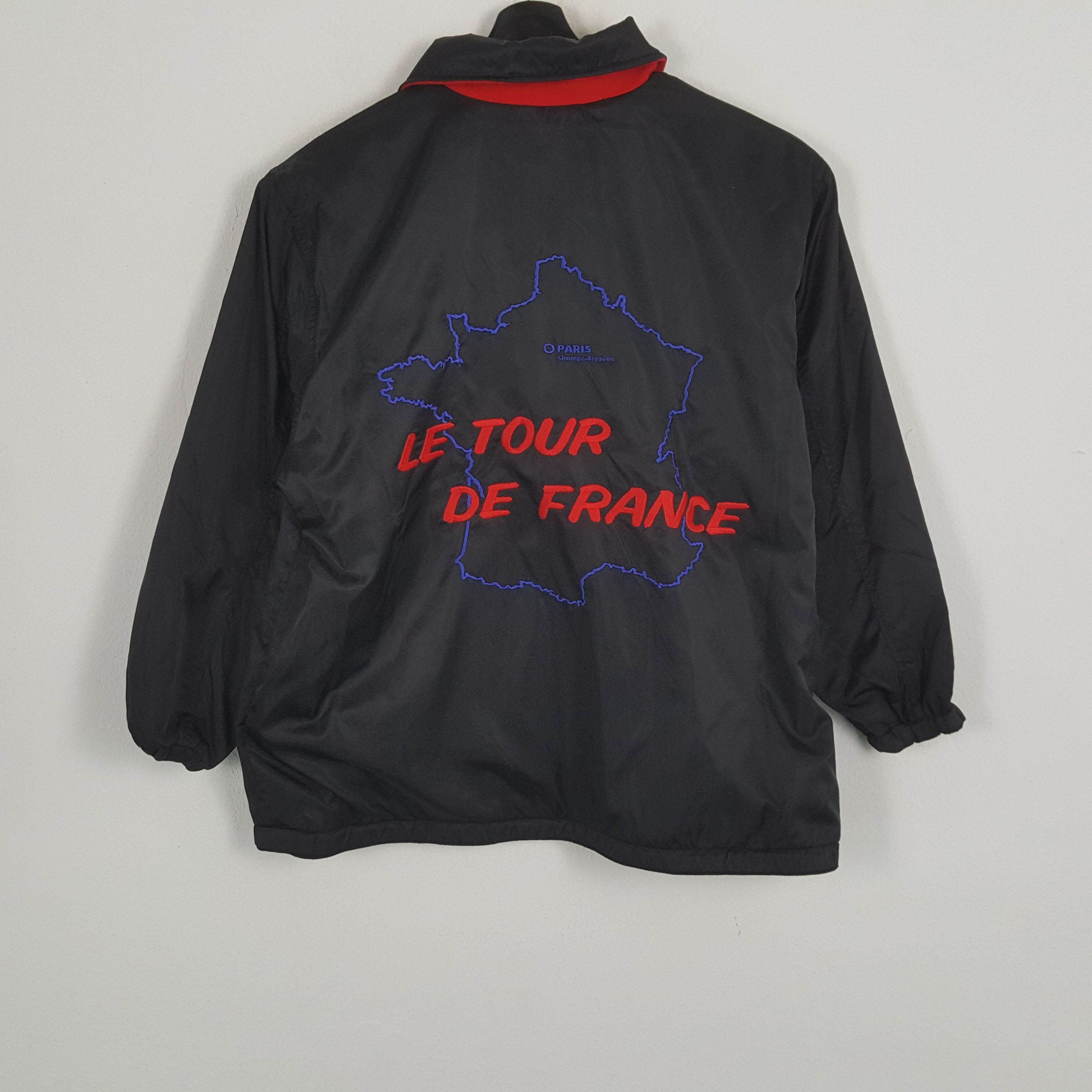 Vintage LE TOUR DE FRANCE Reversible Jacket Size US L / EU 52-54 / 3 - 1 Thumbnail
