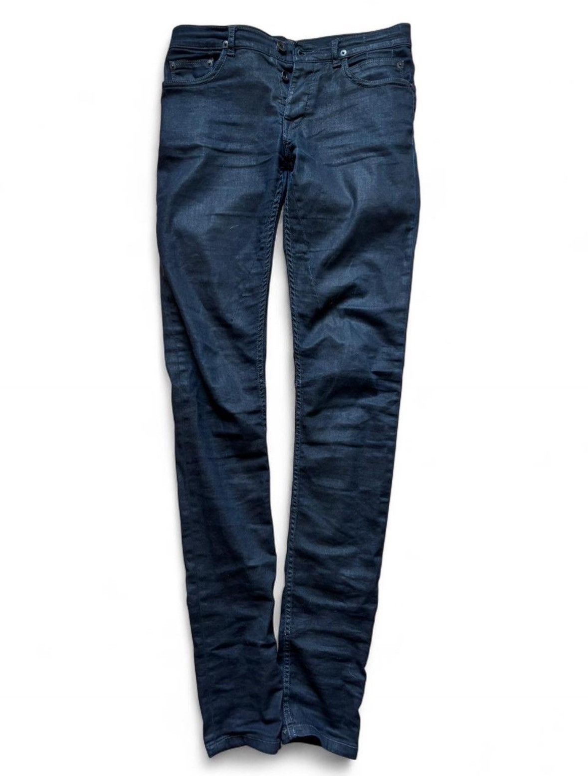 Rick Owens Drkshdw Detroit Cut Denim Pants Black | Grailed