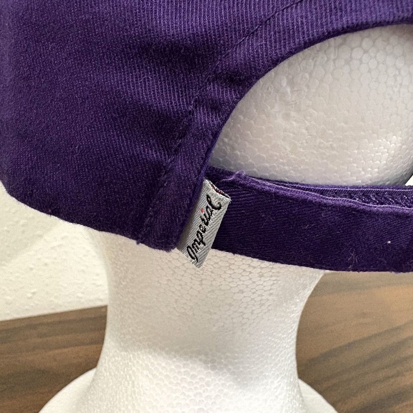 Imperial Imperial Headwear Eagle Hat Cap Strapback Purple USA Nature 90s Embroidered Size ONE SIZE - 6 Thumbnail