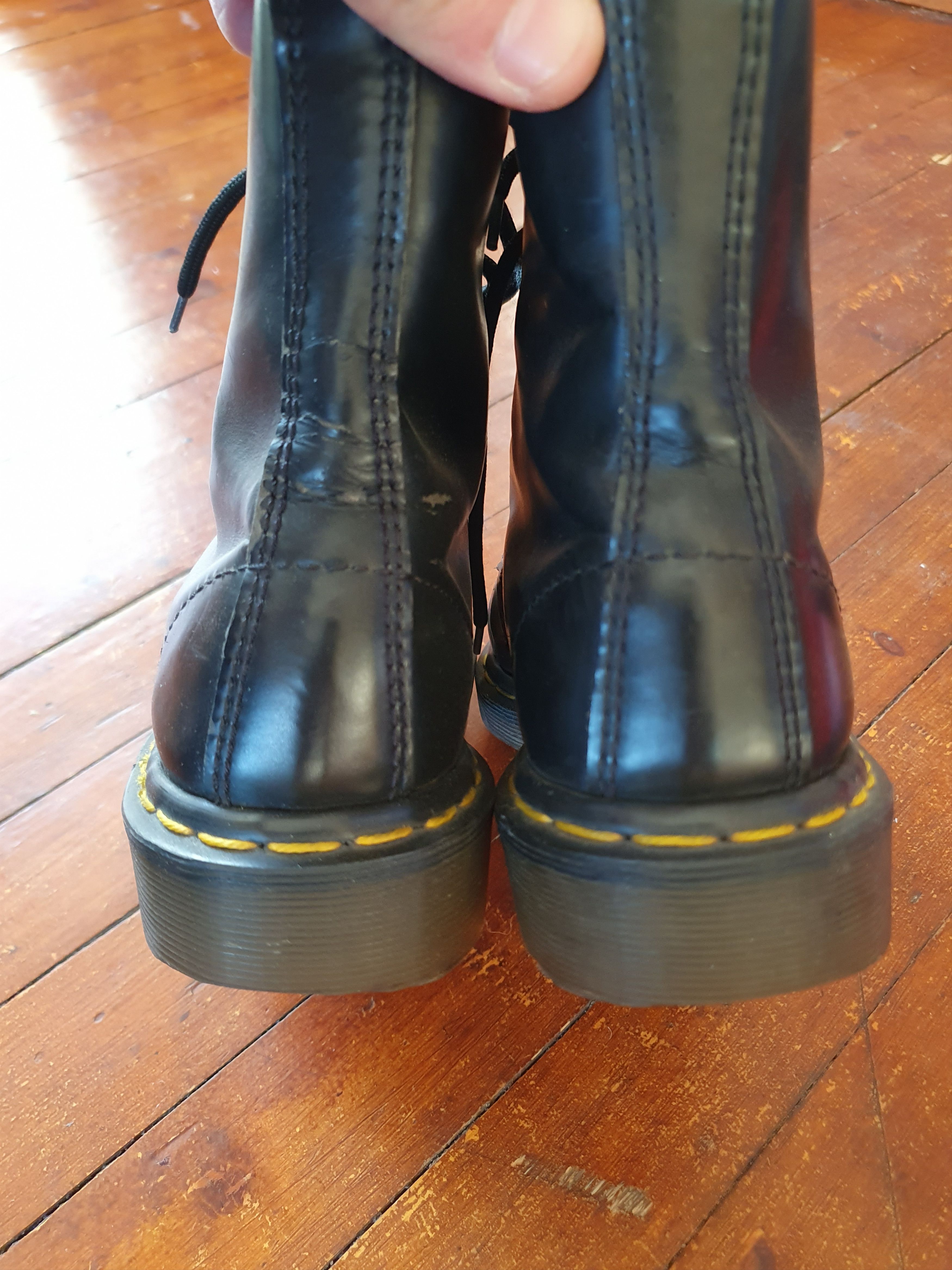Dr. Martens × Vintage Dr. Martens Vintage 1480Y Made in England sz 4Y / Wmns 5.5 Size US 5.5 / IT 35.5 - 10 Thumbnail