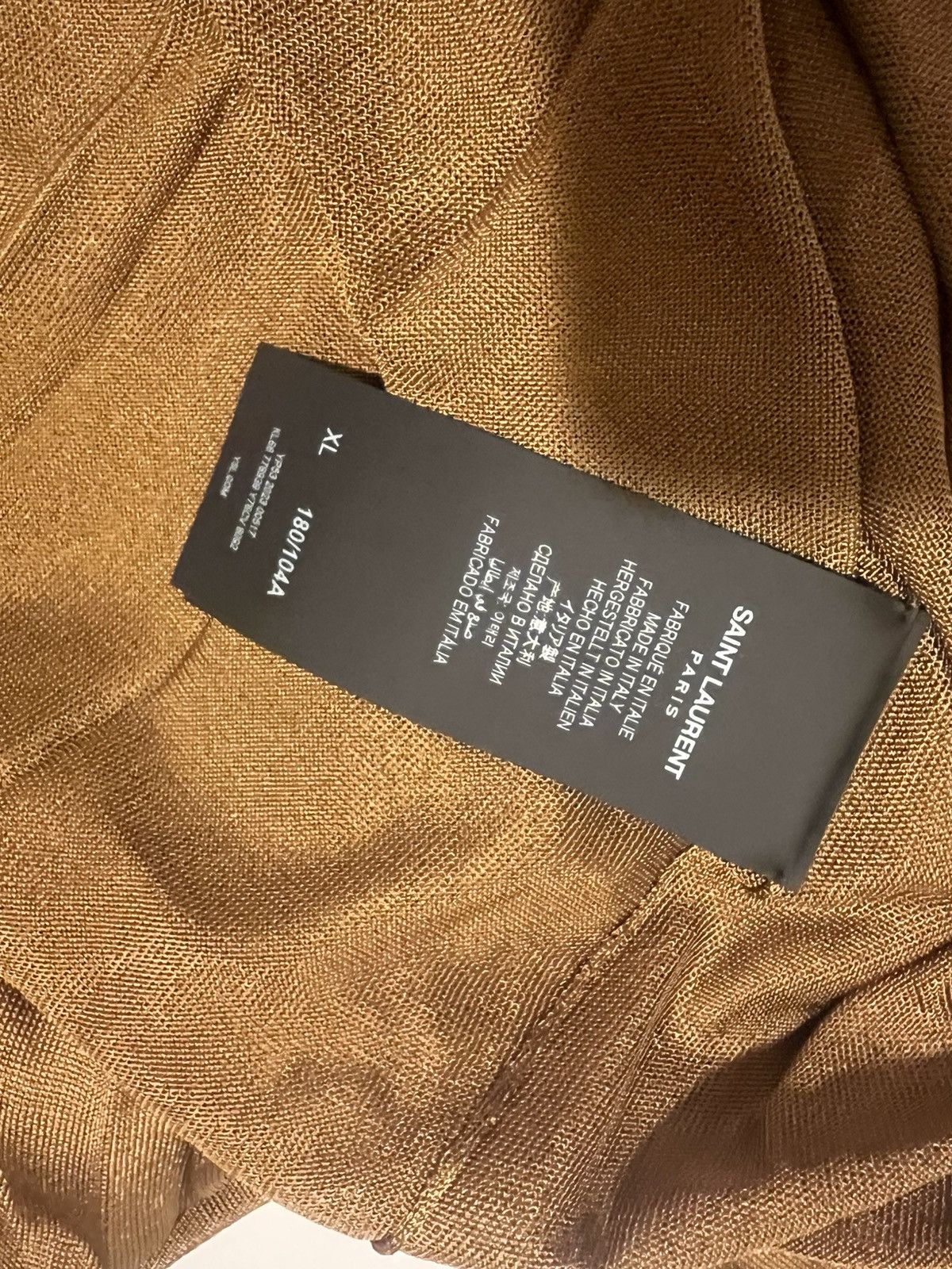 Saint Laurent Paris Saint Laurent men’s knit t shirt. XL. $1050 Size US XL / EU 56 / 4 - 6 Thumbnail
