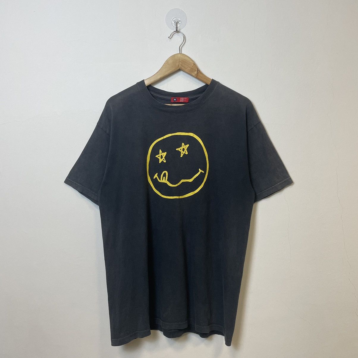 Band Tees × Vintage Vintage Y2K Thrashed Nirvana Parody Tee Shirt Size US L / EU 52-54 / 3 - 1 Thumbnail