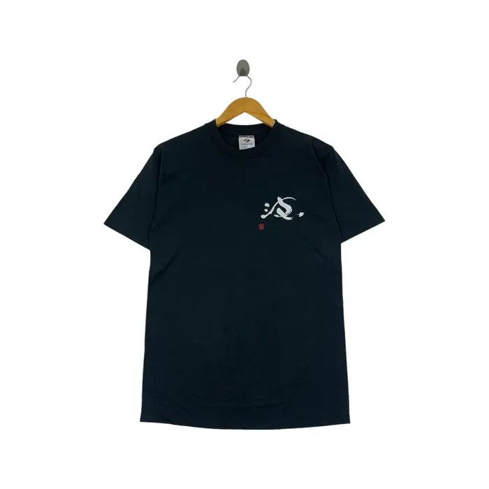 Jerzees Vintage JAPAN TRADITIONAL NANJI Kanji You Tee Shirt Size US M / EU 48-50 / 2 - 1 Thumbnail