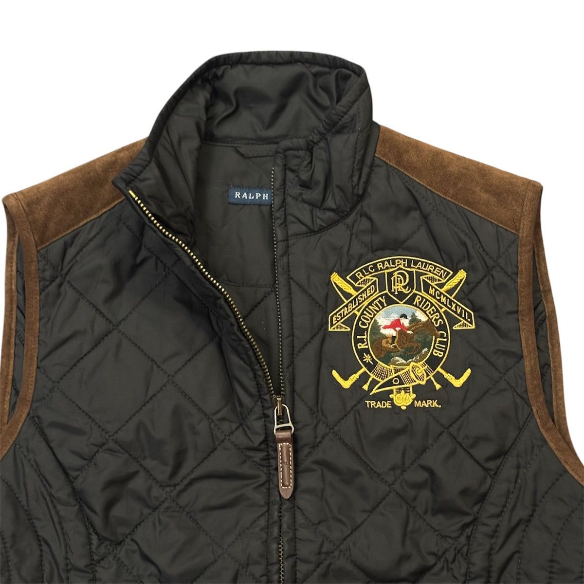 Ralph Lauren Vintage Ralph Lauren Quilted Vest Size US XS / EU 42 / 0 - 3 Thumbnail