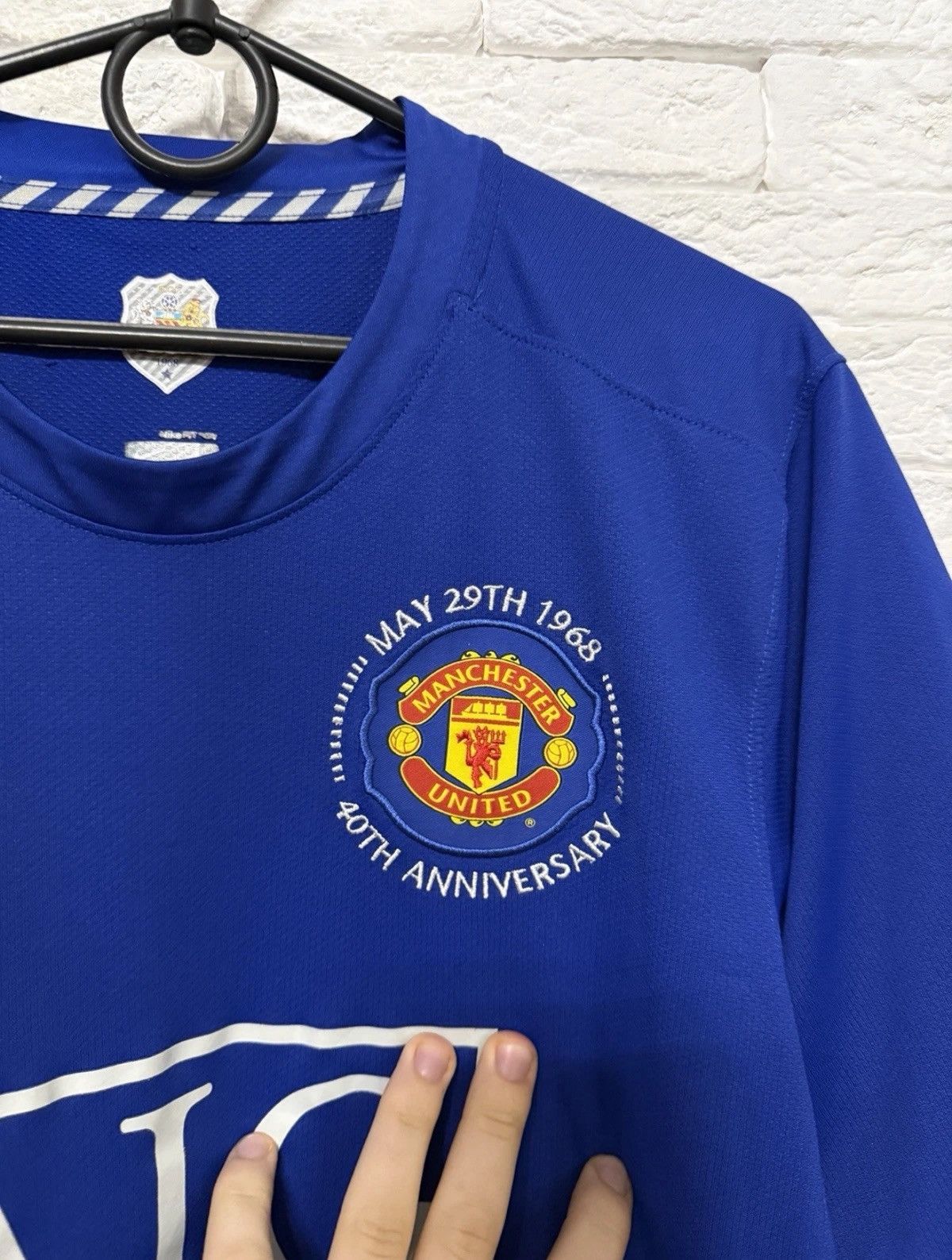 Nike Nike Manchester United 08/09 Third Jersey 40th Anniversary Size US L / EU 52-54 / 3 - 3 Thumbnail