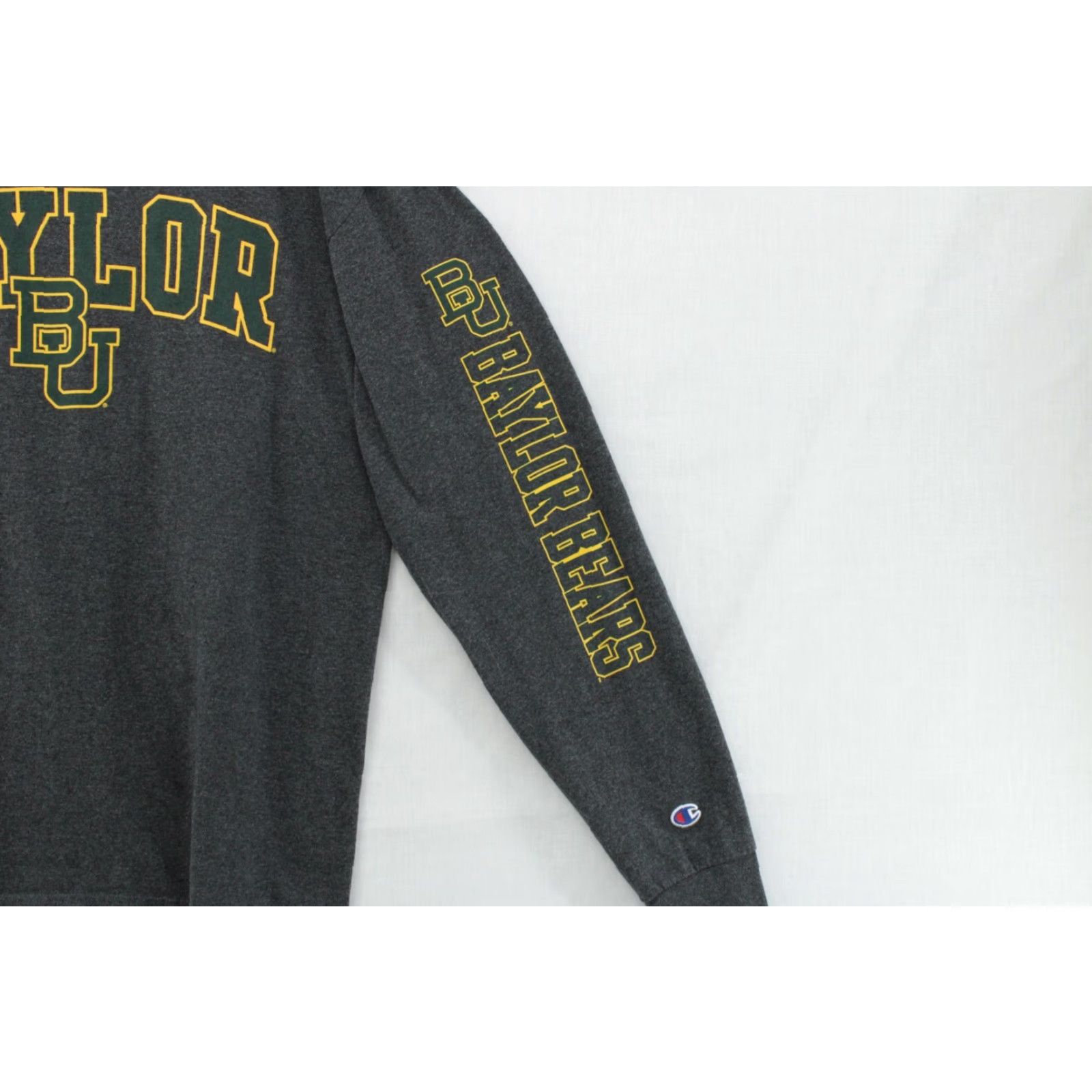 Champion Champion Baylor University T Shirt Men's XL Gray Authentic BU Long Sleeve Size US XL / EU 56 / 4 - 5 Thumbnail