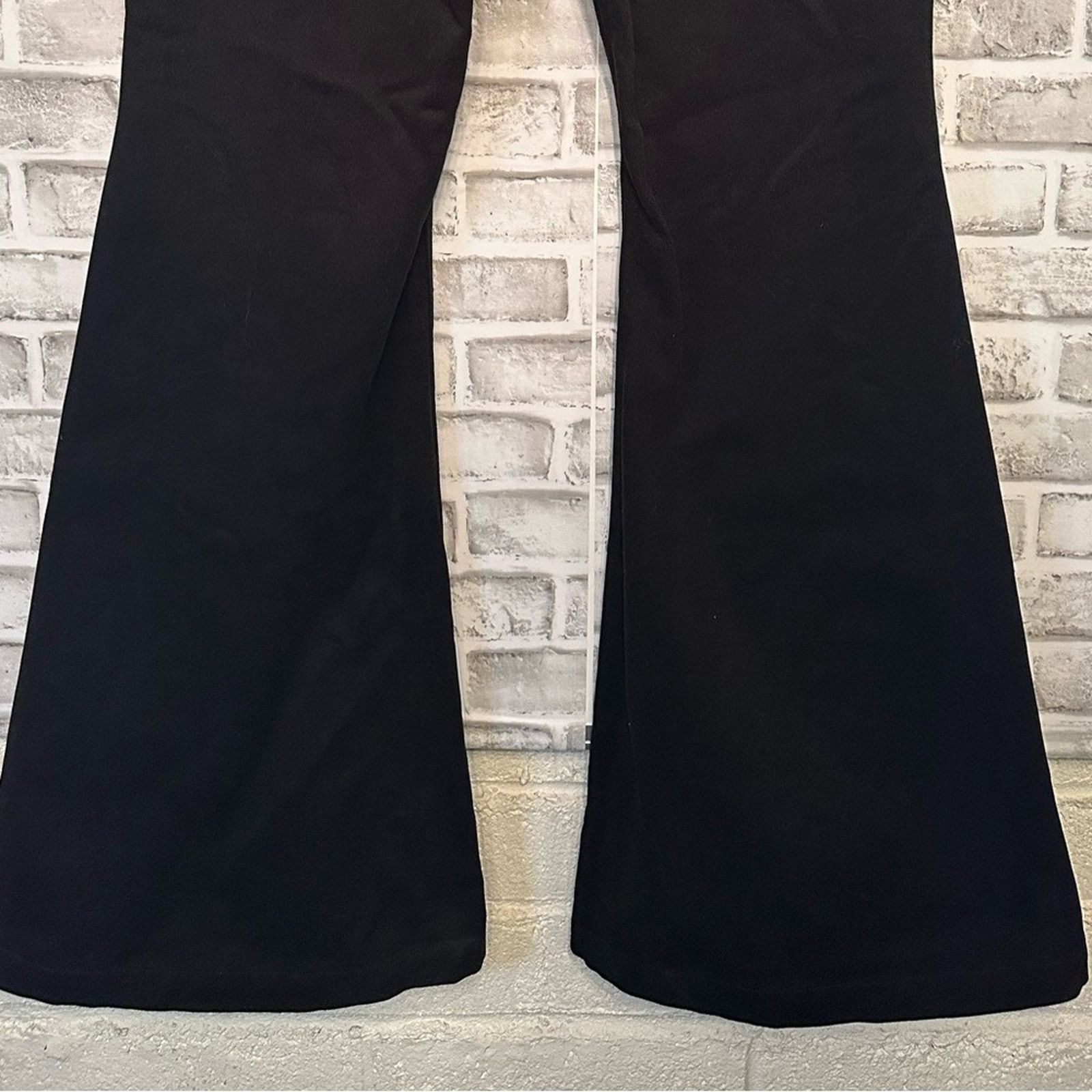 Rick Owens Bolan Strobe FW22 Flare Bootcut Pants size 34 Black Cotton Size US 34 / EU 50 - 10 Thumbnail