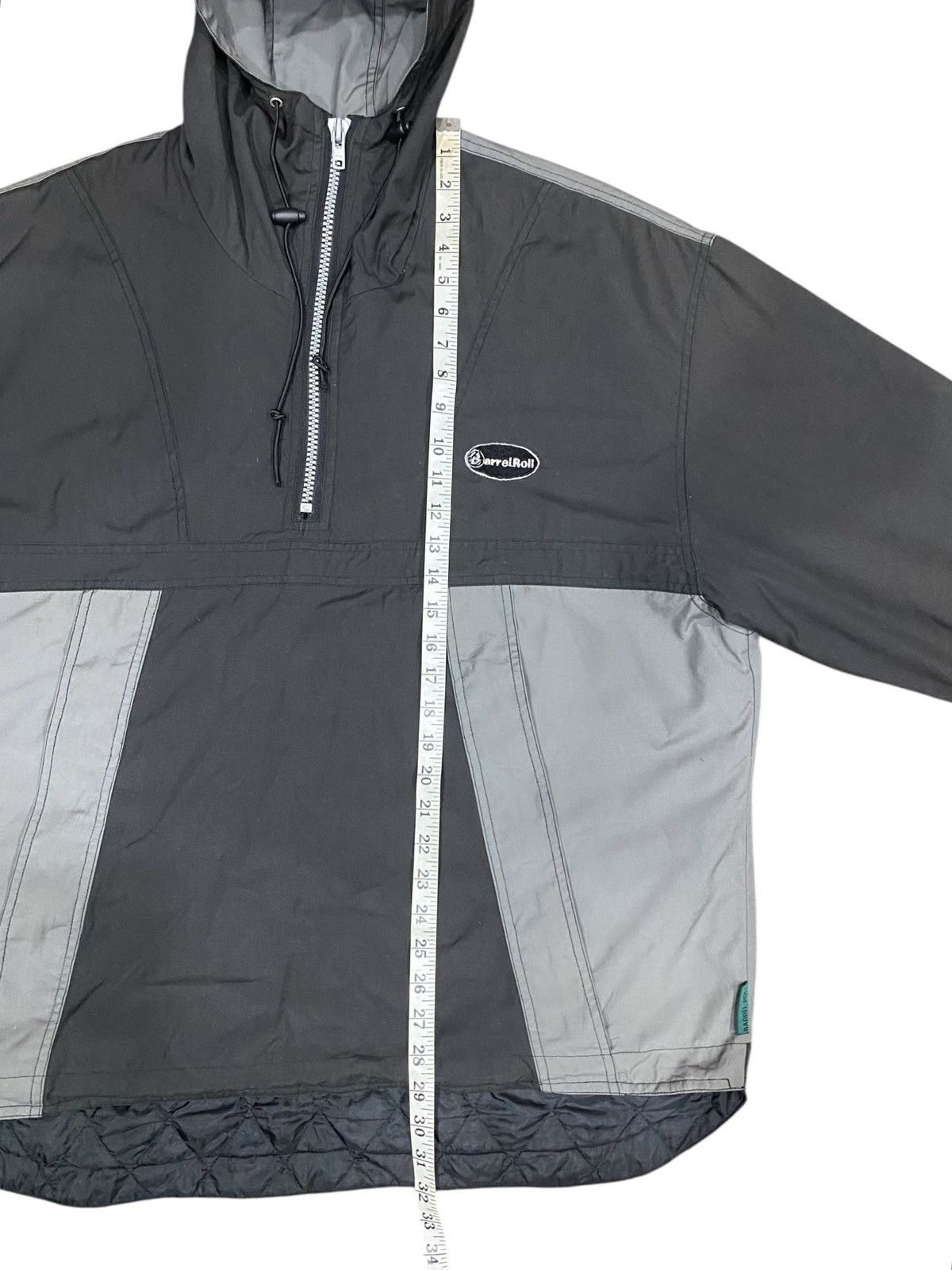 If Only Was True × Vintage Vintage BARELL ROLL Half Zip Anorak Hoodie Size US XL / EU 56 / 4 - 15 Thumbnail