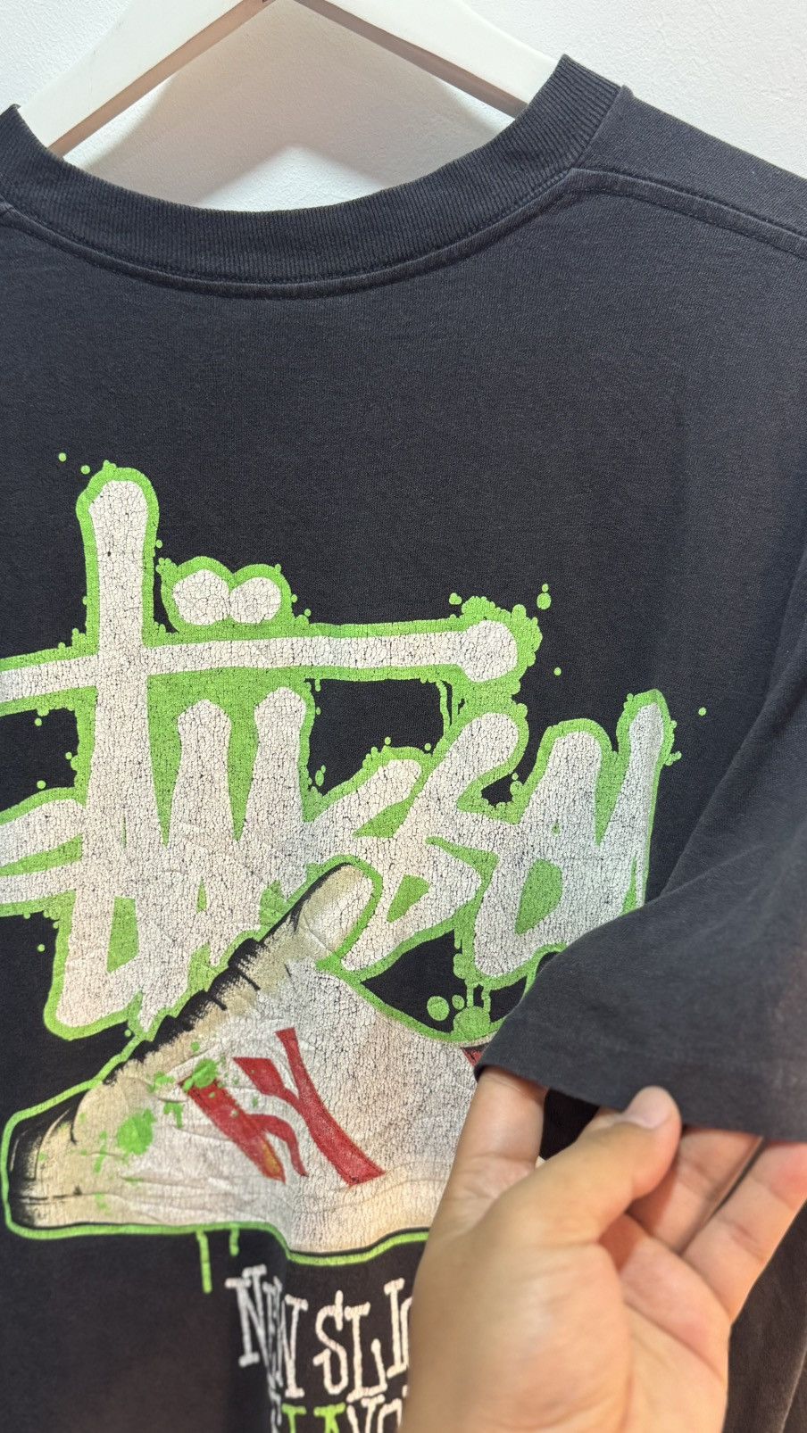 Stussy Vintage Stussy New Slick Flavour Single Stitch Size US L / EU 52-54 / 3 - 8 Thumbnail