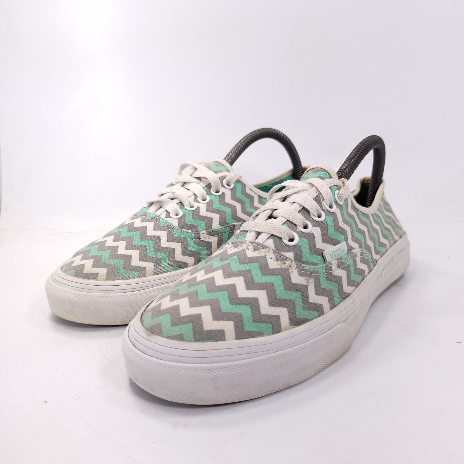 Vans Vans Off the Wall Shoe Womens Size 9 Mens 7.5 TC6D Gray Blue Size US 9 / IT 39 - 1 Thumbnail
