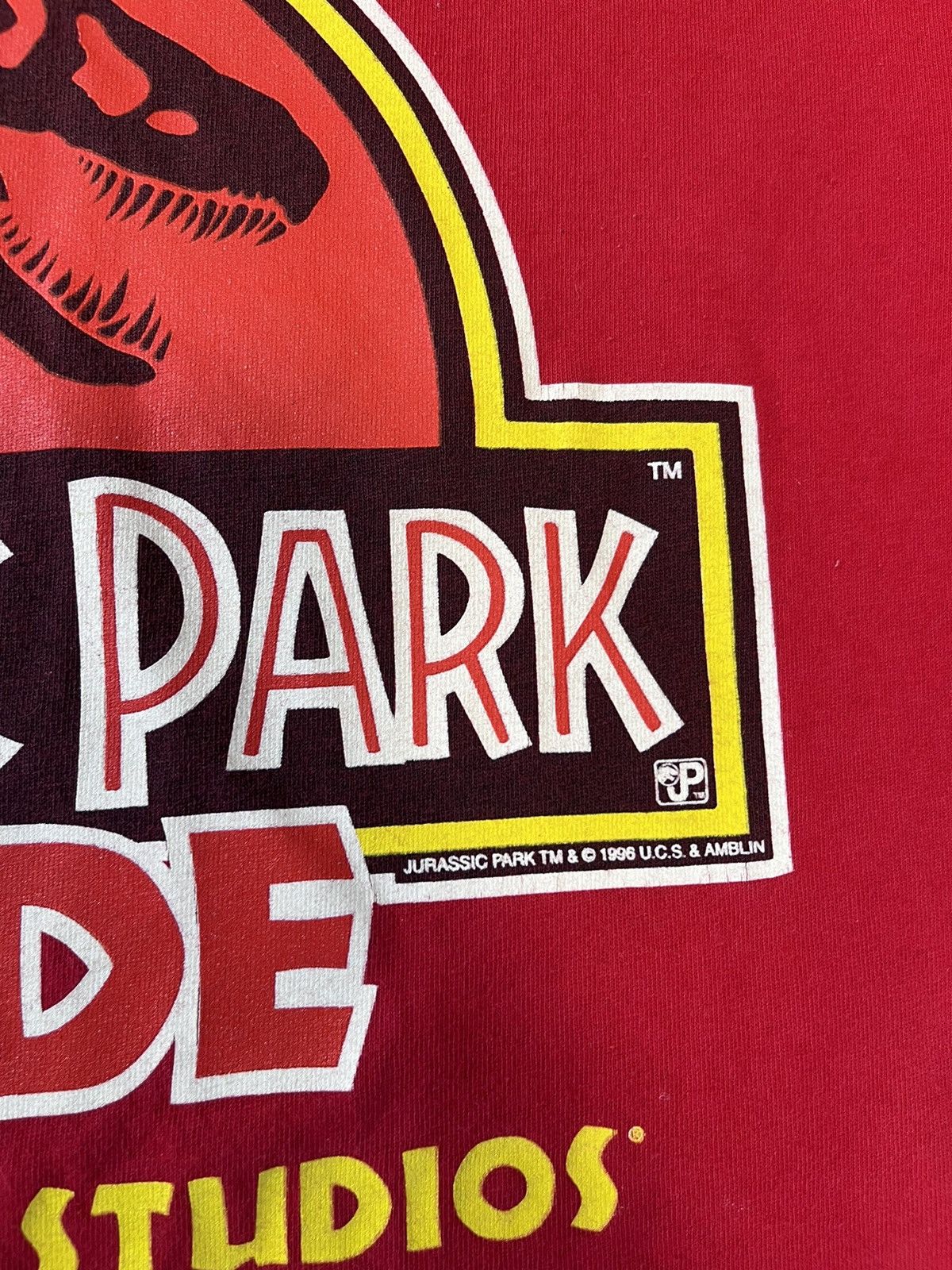 Universal Studios × Vintage Universal Studios T- Shirt Vintage Jurassic Park 1996 Size US L / EU 52-54 / 3 - 17 Thumbnail