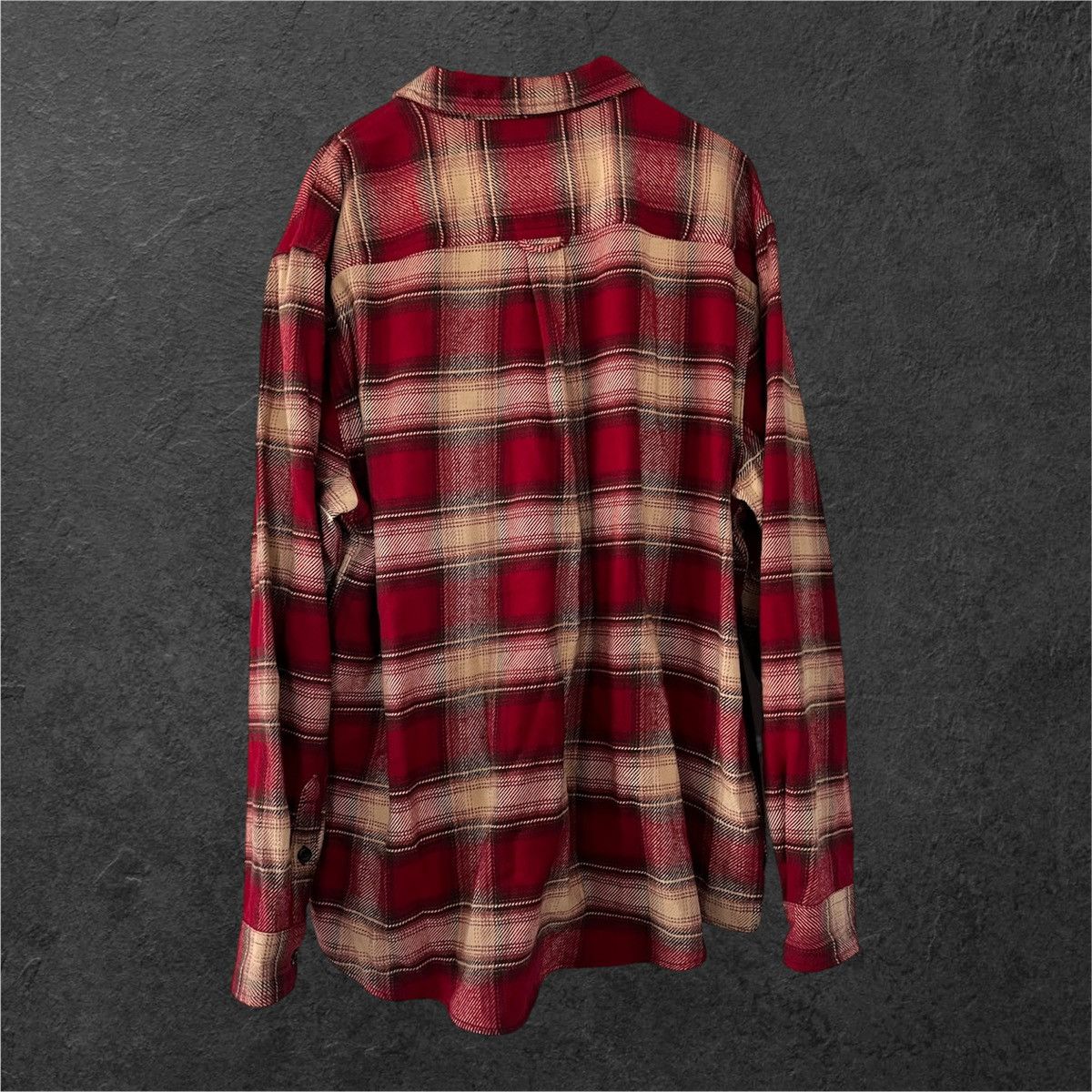 Orvis Orvis red plaid flannel shirt jacket Size US XXL / EU 58 / 5 - 2 Thumbnail
