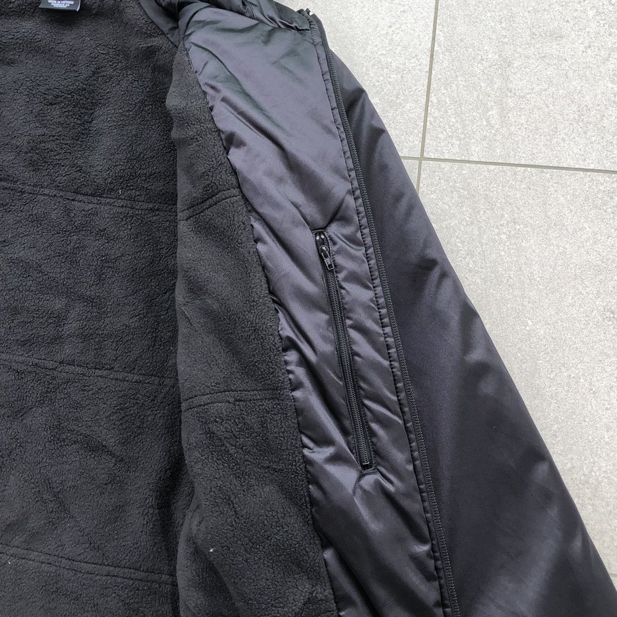 Nike Vintage 90s Nike TEAM Lined Fleece Long Jacket Size US L / EU 52-54 / 3 - 13 Thumbnail