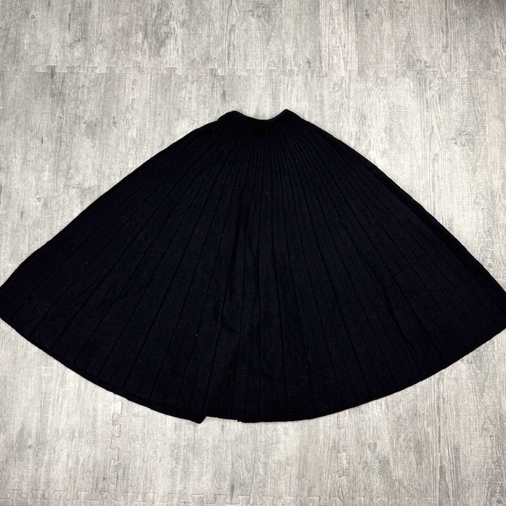 Agnona AGNONA Black Cashmere Cape Cardigan Open Front One Size Luxury Womens Size ONE SIZE - 6 Thumbnail