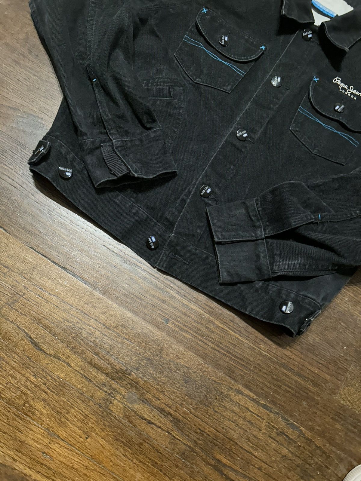 Pepe Jeans Pepe Jeans Embroidered Jean Jacket Small Size US S / EU 44-46 / 1 - 5 Thumbnail