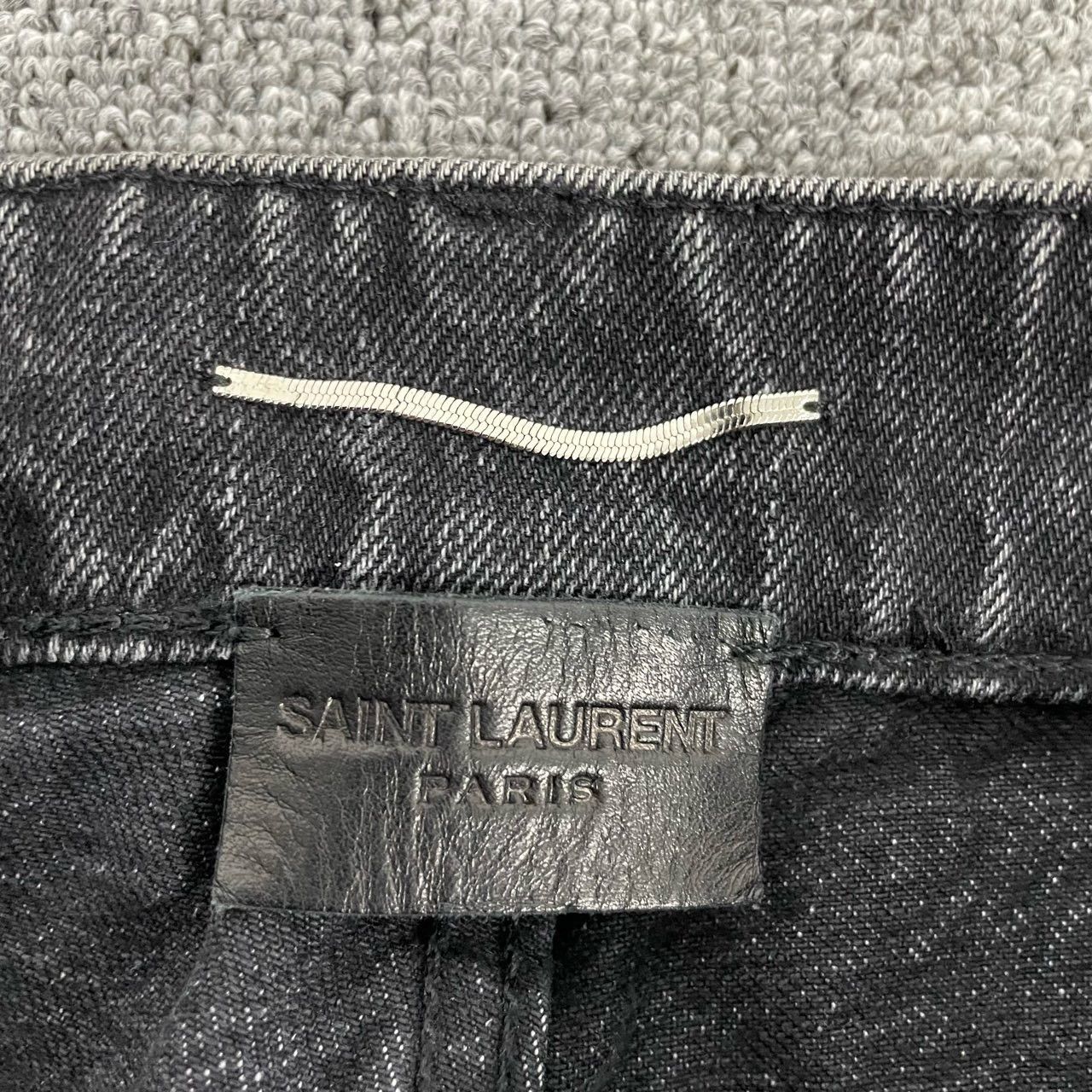 Saint Laurent Paris Saint laurent Knife Damage D02 Washed Jeans 2501-Nextarrow Size US 30 / EU 46 - 5 Thumbnail