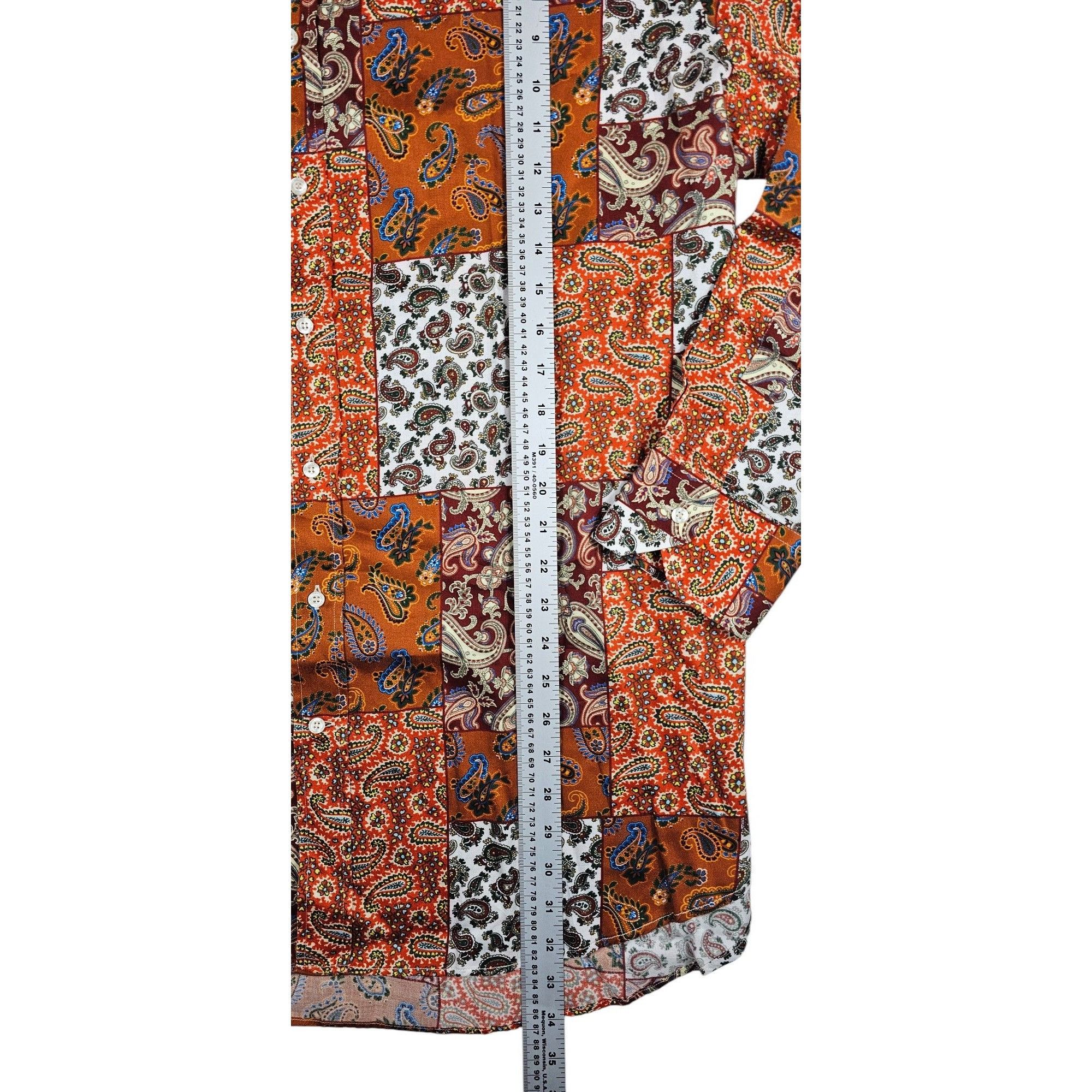 Etro Paisley Button-Down Shirt Size US XXL / EU 58 / 5 - 4 Thumbnail