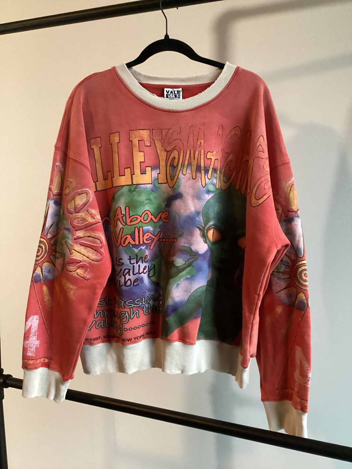 Vale Vale Forever Space Alien Crewneck Size US XXL / EU 58 / 5 - 1 Thumbnail