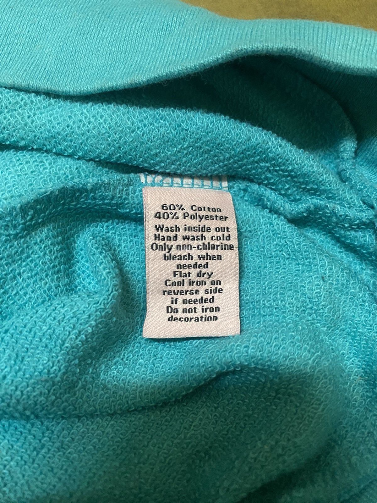 Juicy Couture Turquoise Juicy Couture Insta Glam In Detailing Sweatshirt Size M / US 6-8 / IT 42-44 - 4 Thumbnail