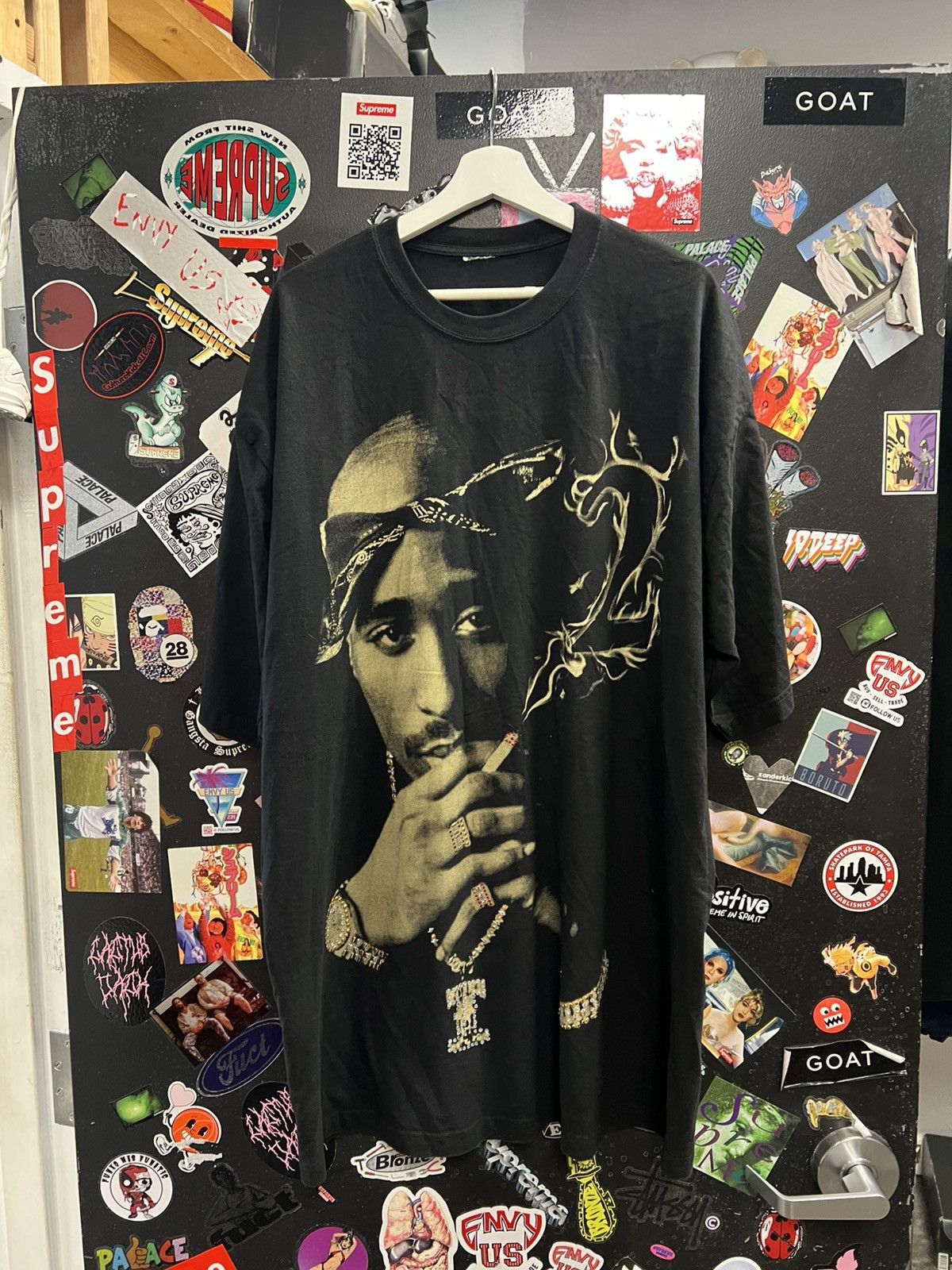 Vintage Vintage Y2K 2pac Shirt Size US XXL / EU 58 / 5 - 1 Preview