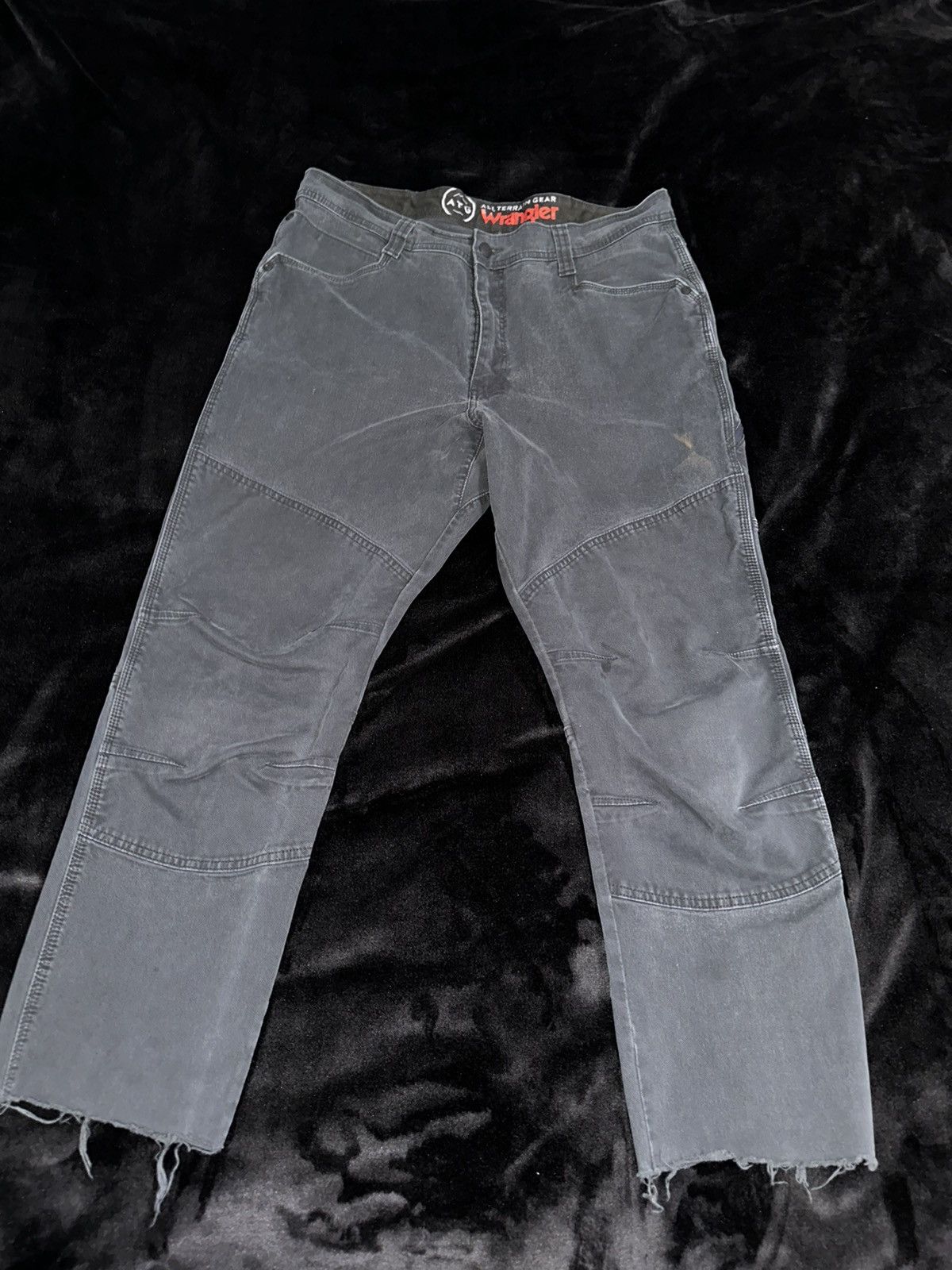 Vintage × Wrangler Double knee Wrangler Size US 36 / EU 52 - 2 Thumbnail