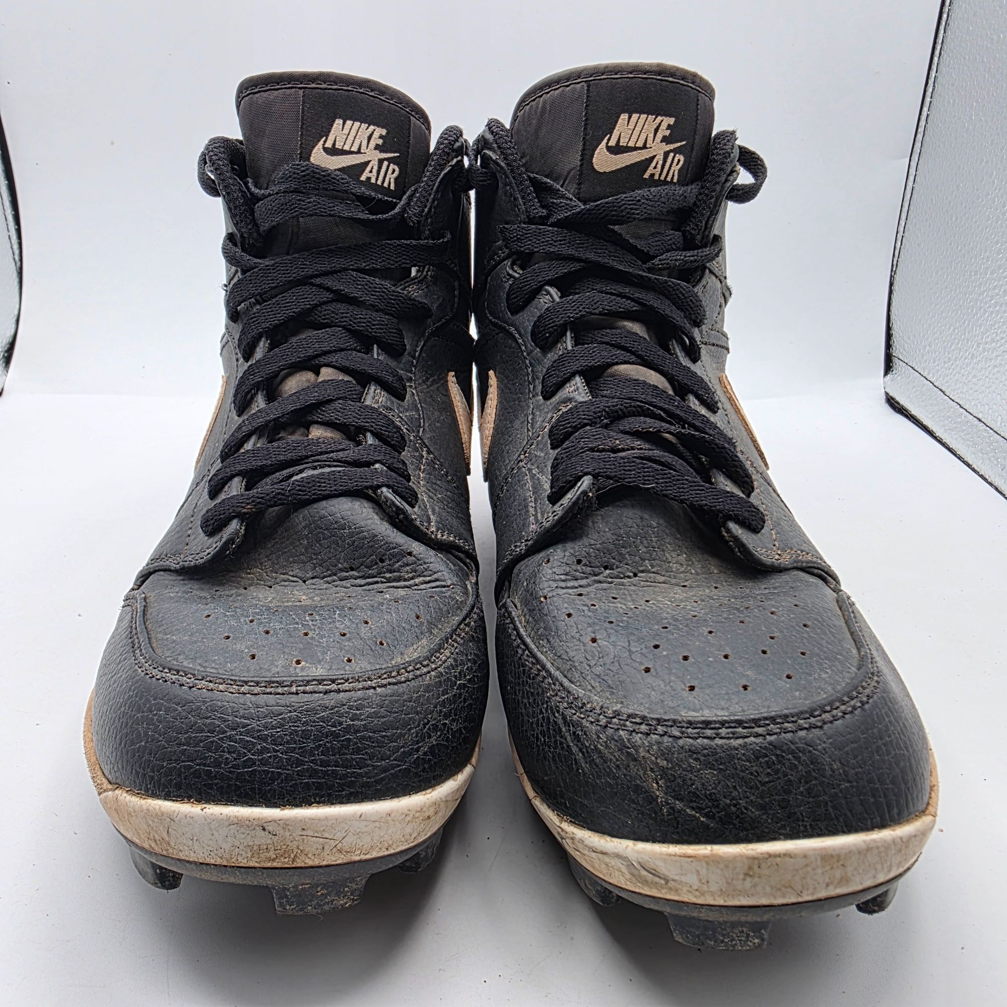 Nike Air Jordan 1 Retro MCS High Mens Size 8.5 Baseball Cleats Bl Size US 8.5 / EU 41-42 - 2 Thumbnail