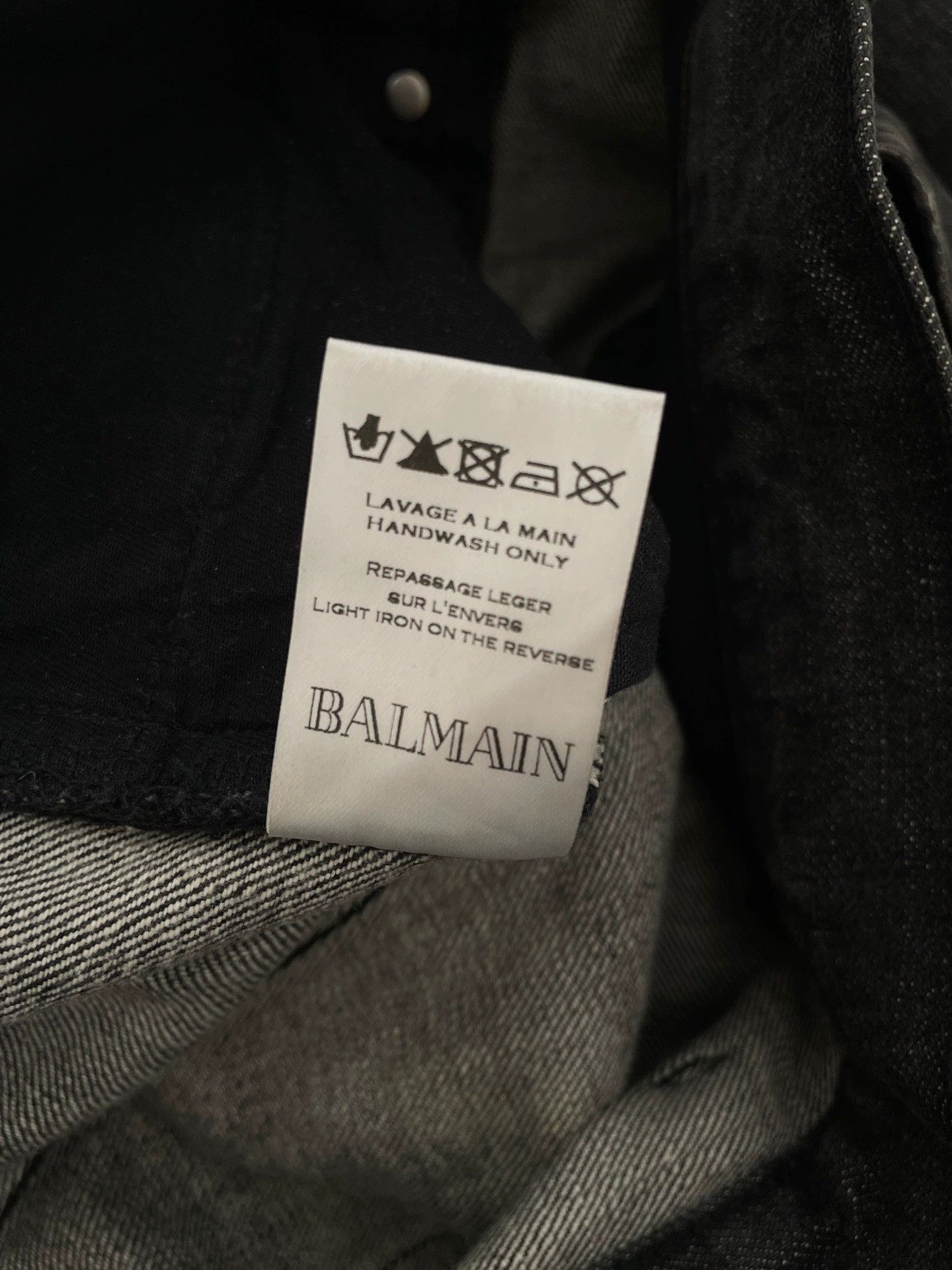 Balmain Balmain Cut-Out Jeans New With Tags Japan Made 30 Size US 30 / EU 46 - 5 Thumbnail