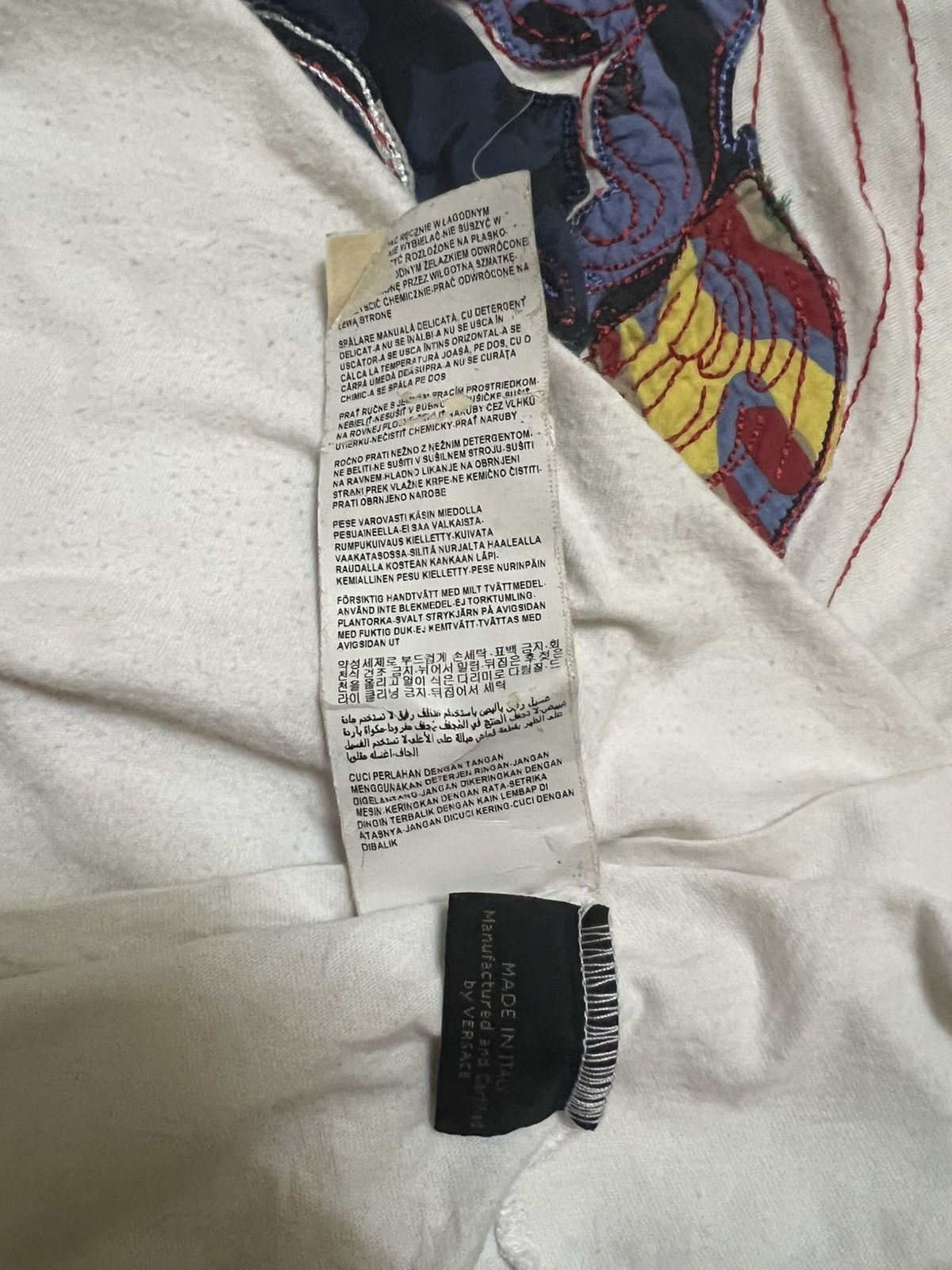 Versace Versace Medusa Patchwork Embroidered Tee Size US M / EU 48-50 / 2 - 6 Thumbnail