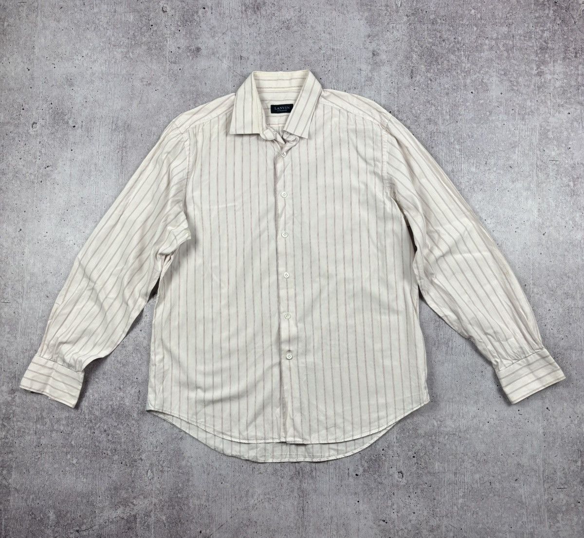 Lanvin Lanvin multicolor classic shirt size 43 Size US M / EU 48-50 / 2 - 1 Thumbnail