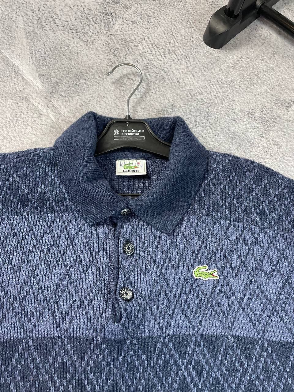 Lacoste × Vintage Vintage rare Lacoste knit Aztec sweater Size US M / EU 48-50 / 2 - 4 Thumbnail