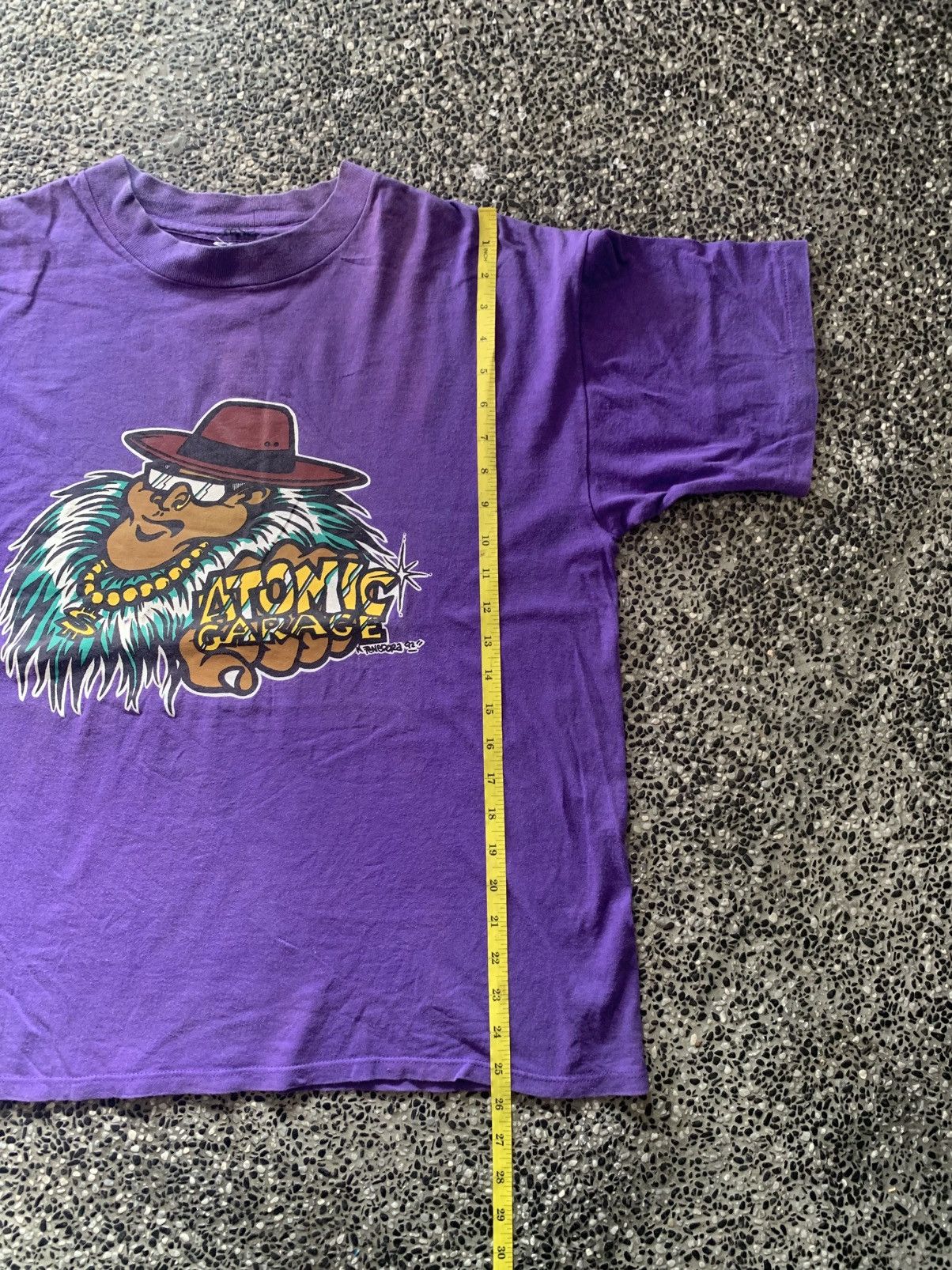 Vintage Vintage 90s Atomic Garage Pop Culture Streetwear Skate Surf Size US L / EU 52-54 / 3 - 9 Thumbnail