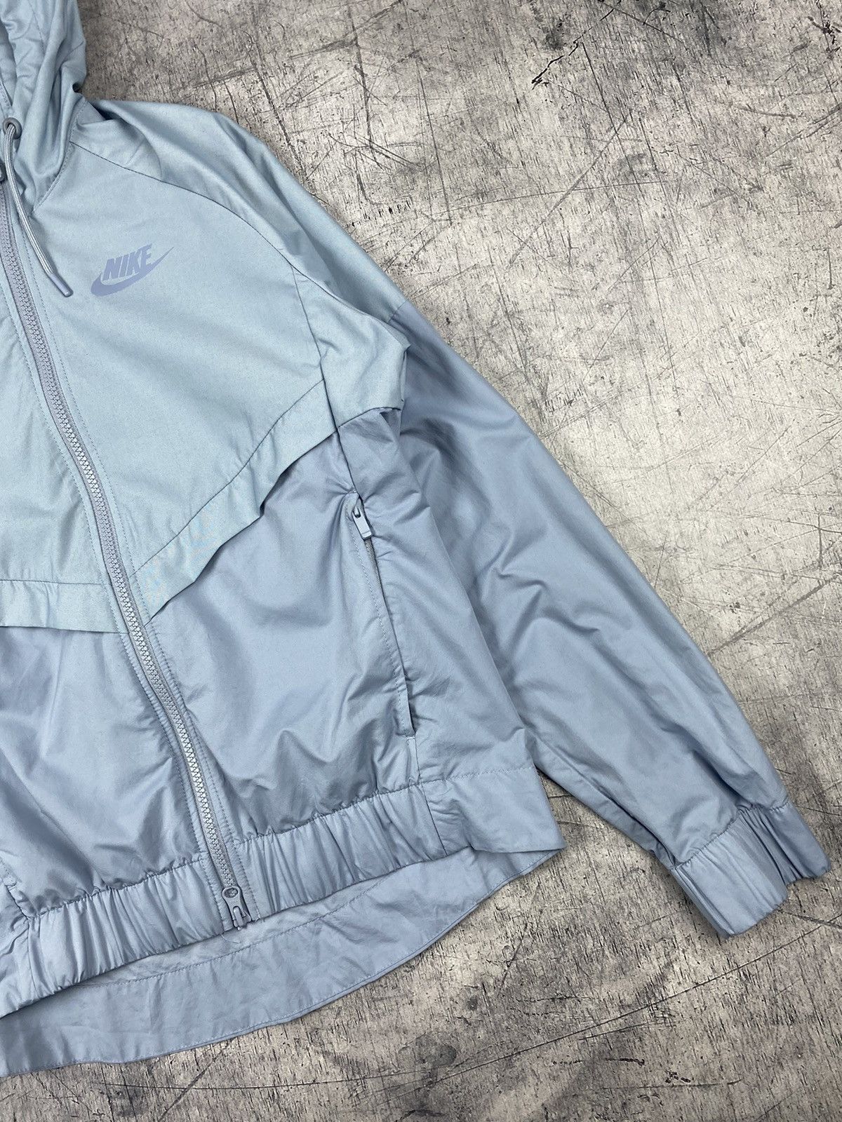 Nike Vintage Y2K Nike Nylon Drill Track Jacket Size S / US 4 / IT 40 - 5 Thumbnail