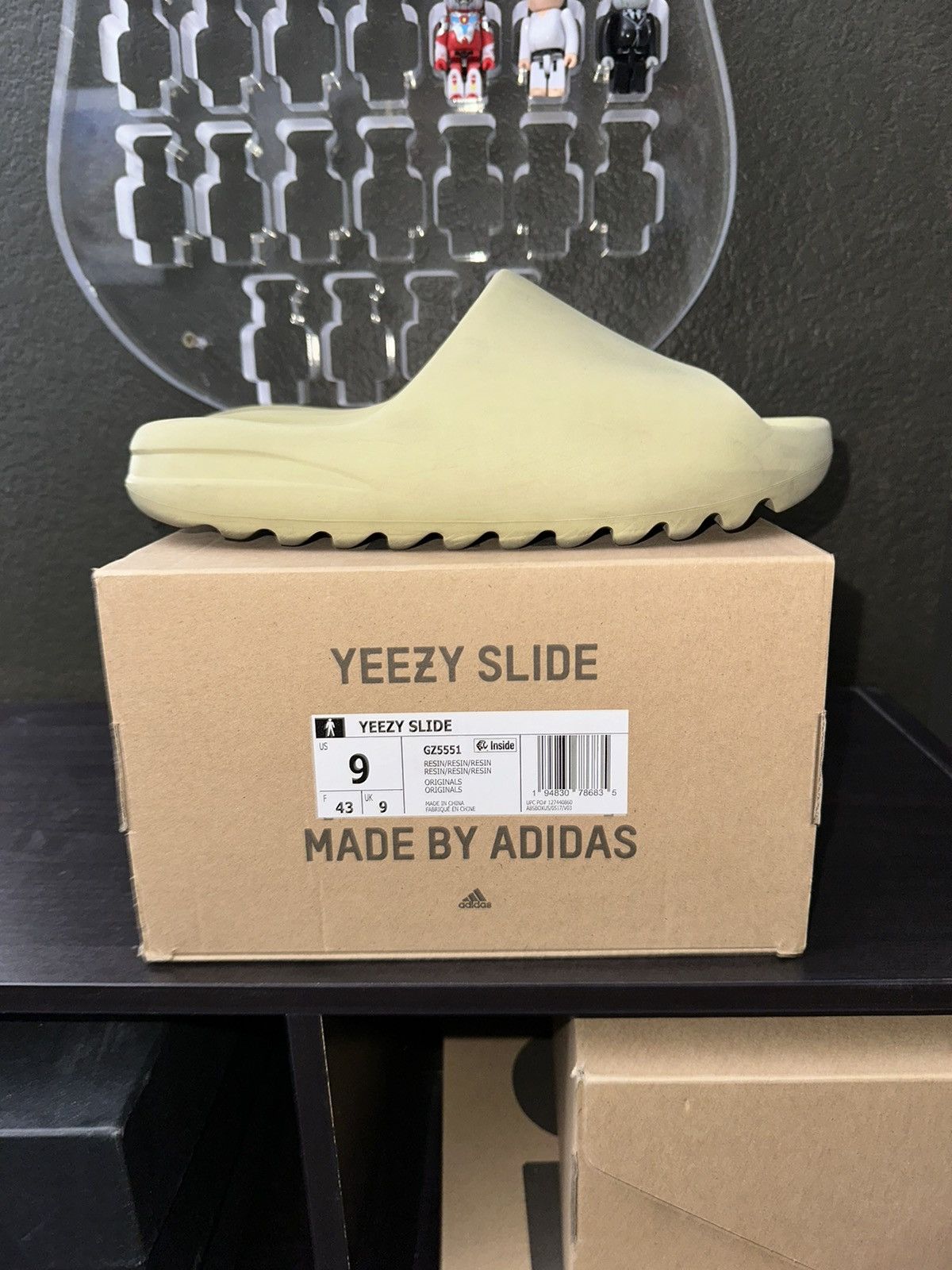 image of Adidas Yeezy Slides - Resin (2021) - Size 9, Men's