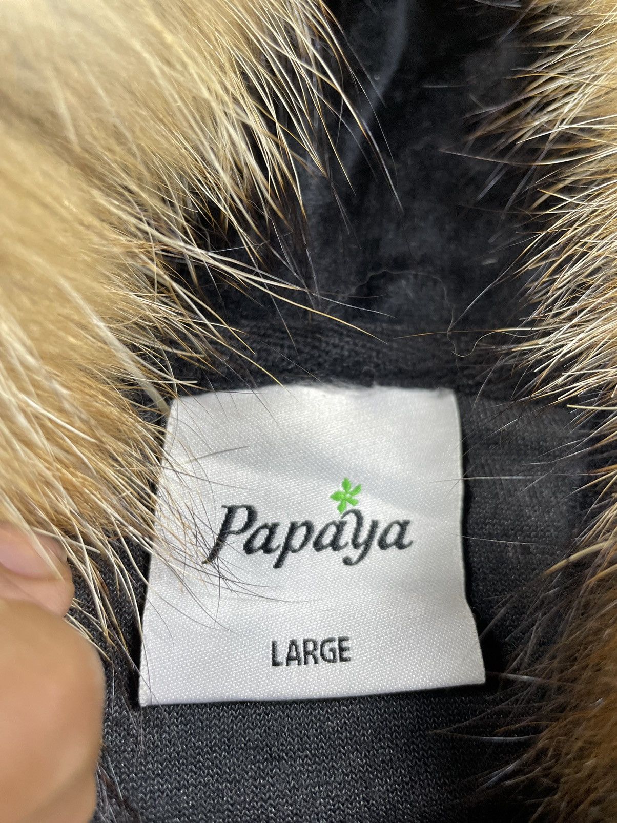 Japanese Brand FUR HOODIE ZIP VELVET spwy Ifsixwasnine style Size US XS / EU 42 / 0 - 5 Thumbnail