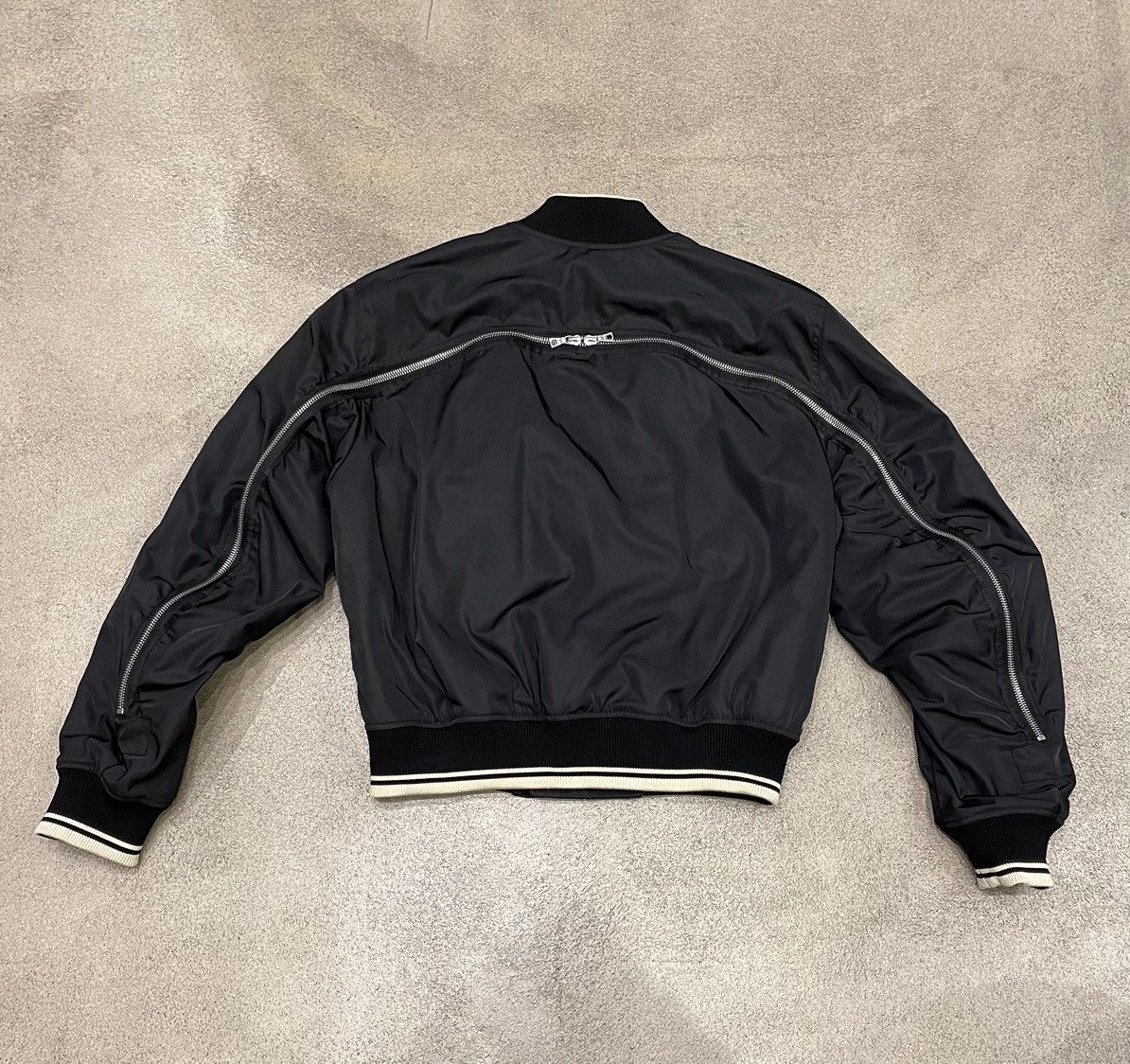 Dries van Noten Back Zip Bomber Jacket