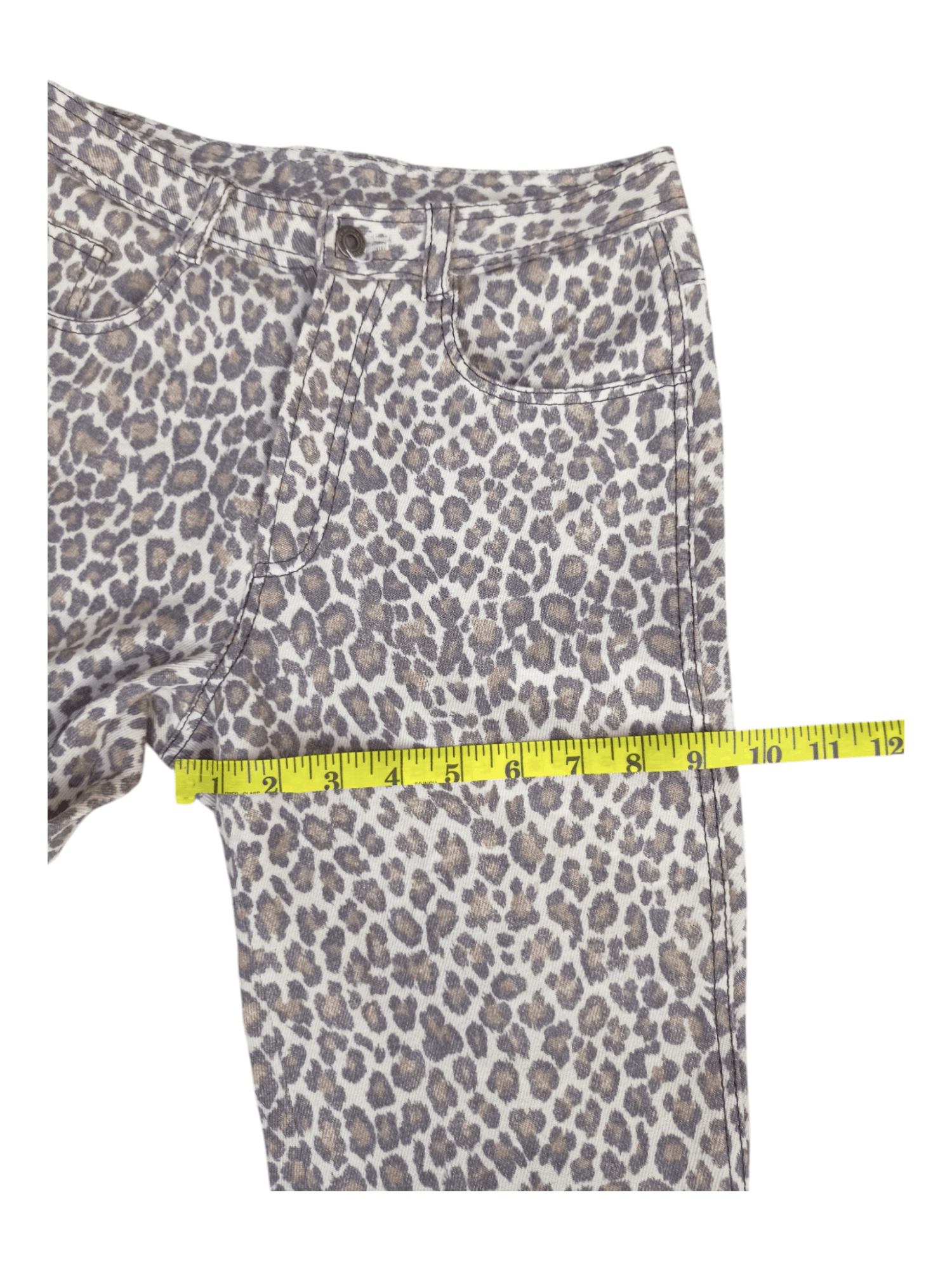 Japanese Brand GK Leopard Design Lace Up Flare Pants Size 24" / US 00 / IT 34 - 19 Thumbnail