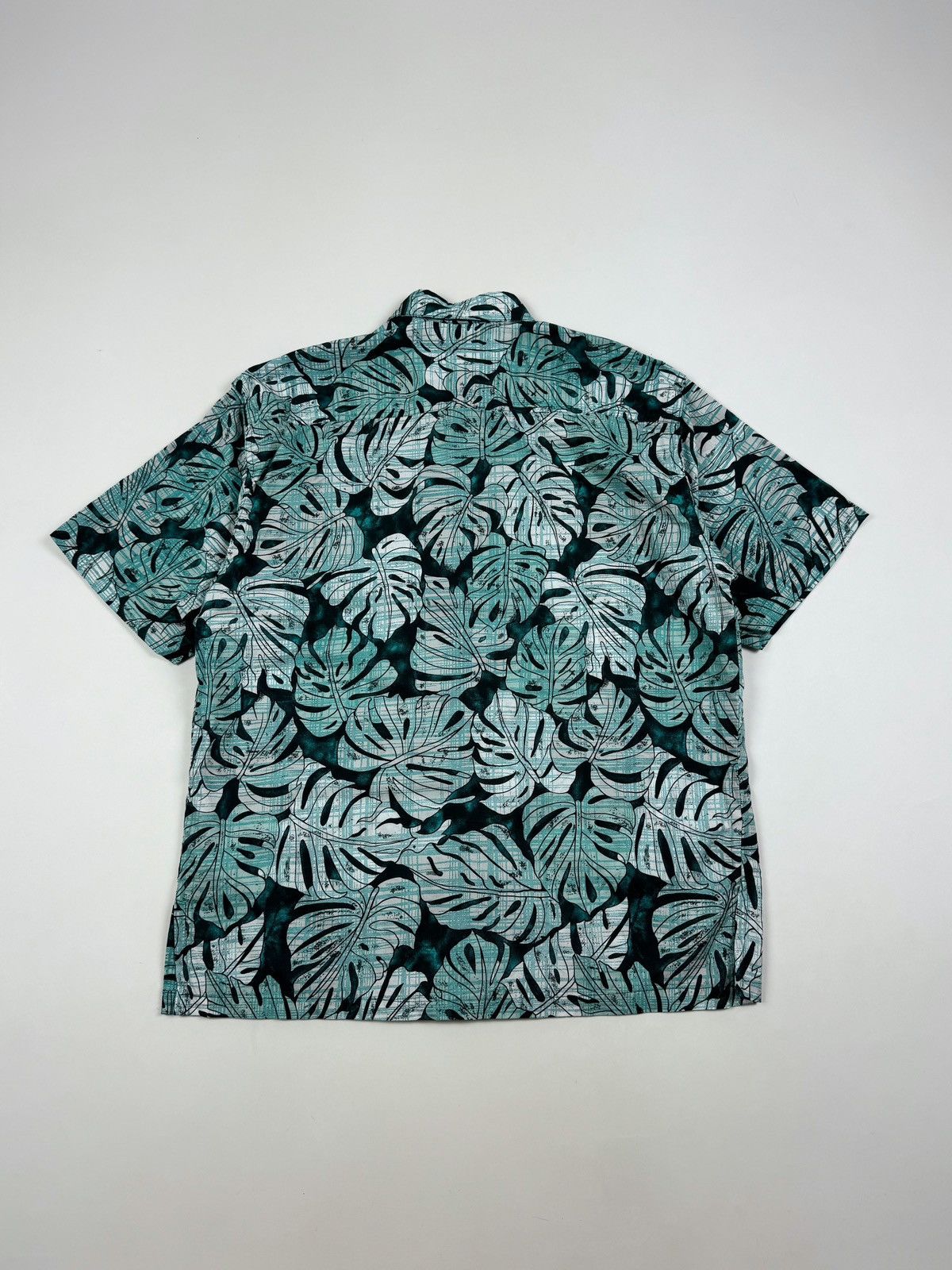 Vintage Vintage Paradise Island Palm Leaves Hawaiian Shirt Size US L / EU 52-54 / 3 - 7 Thumbnail