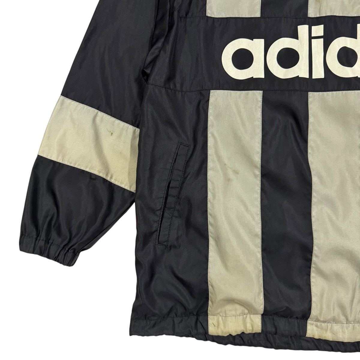 Adidas Vtg🔥Adidas Half Zipper Pullover Hoodies Windbreaker Size US L / EU 52-54 / 3 - 11 Thumbnail