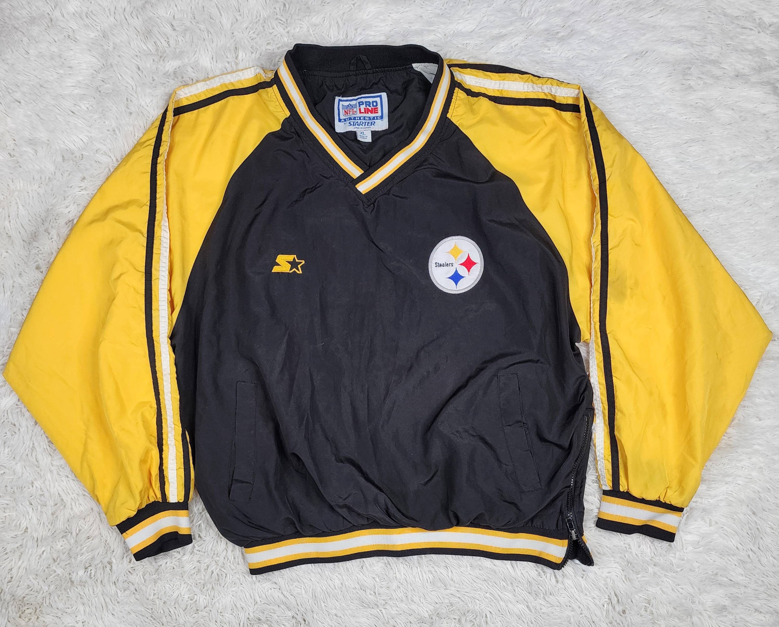 Starter Vintage Pittsburg steelers Starter windbreaker jacket Size US XL / EU 56 / 4 - 1 Thumbnail