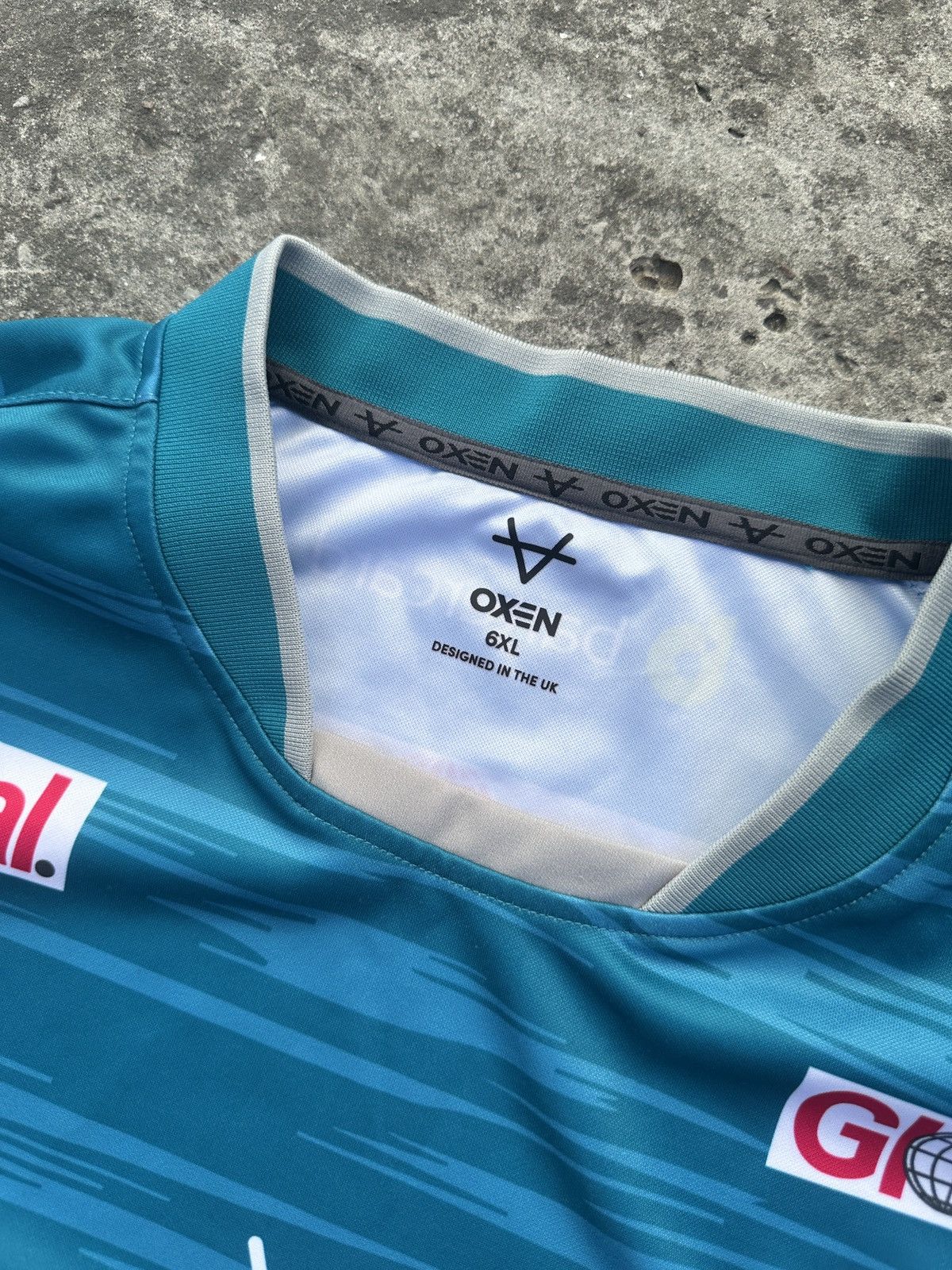 Vintage Oxen Leeds Rhinos Rugby Jersey Rare Vintage 6XL UK Sport Size US XXL / EU 58 / 5 - 3 Thumbnail
