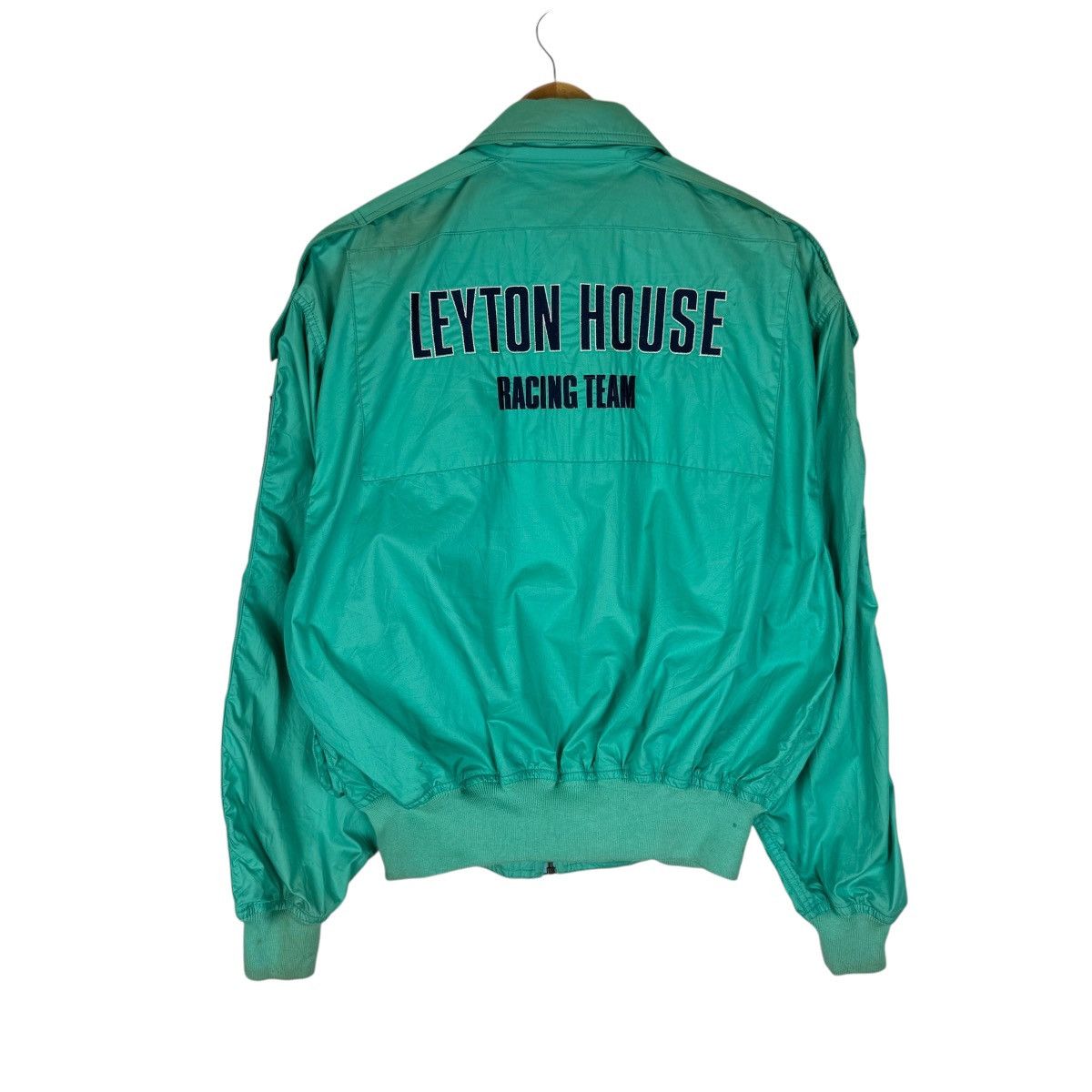 Other 🌟90s LEYTON HOUSE BOMBER LIGHT ZIPPER JACKET Size US L / EU 52-54 / 3 - 8 Thumbnail