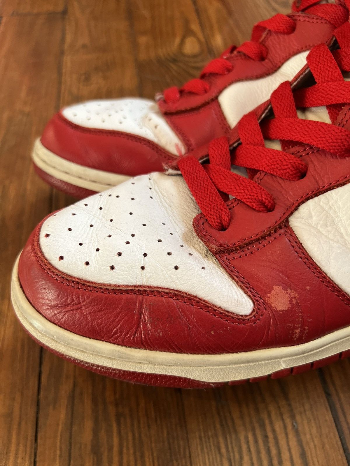 Nike Nike Dunk High St Johns Be True University Red Size US 13 / EU 46 - 8 Thumbnail
