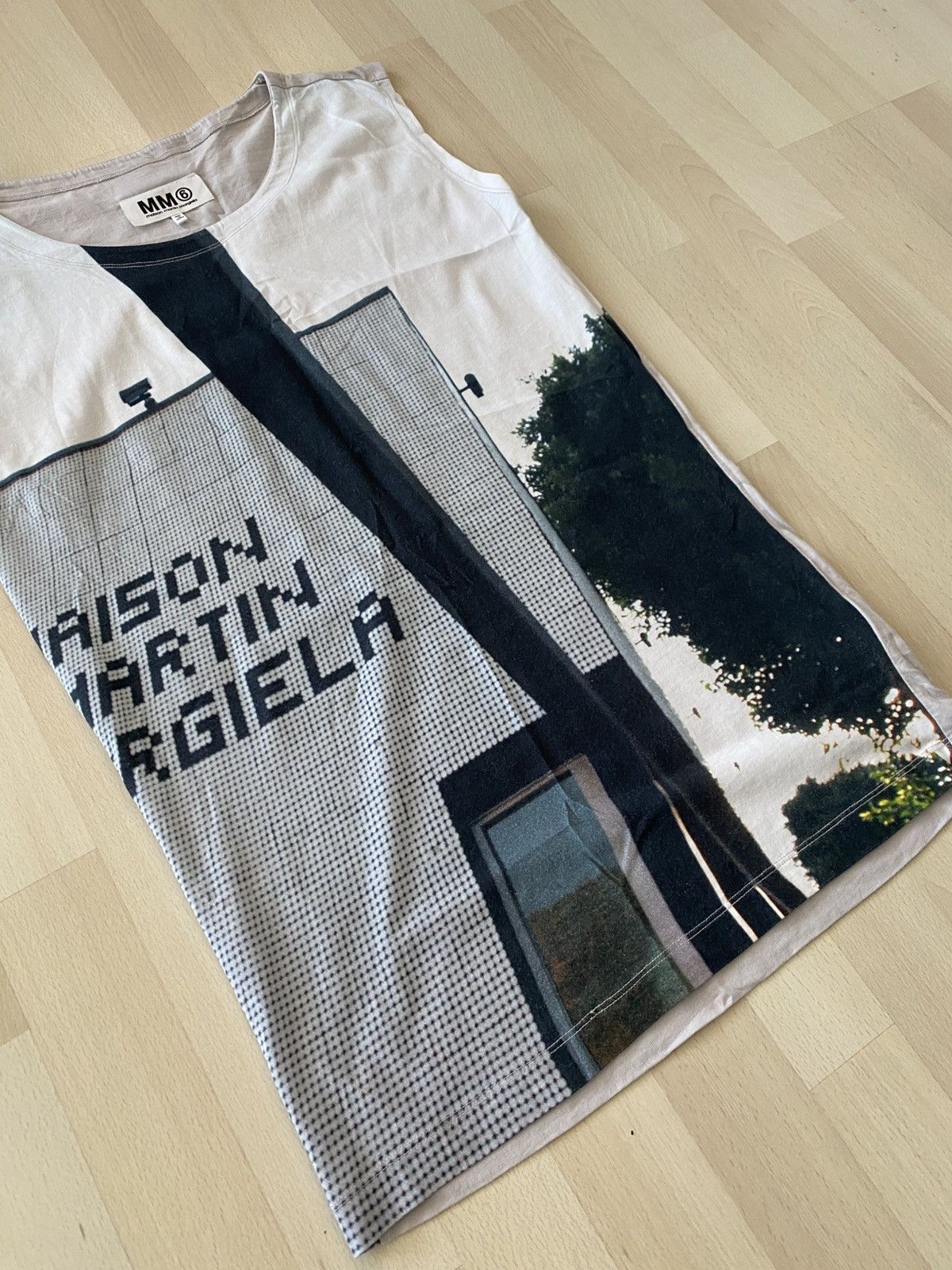 Maison Margiela MM6 Maison Margiela Overprinted Tank Top Size US XS / EU 42 / 0 - 4 Thumbnail